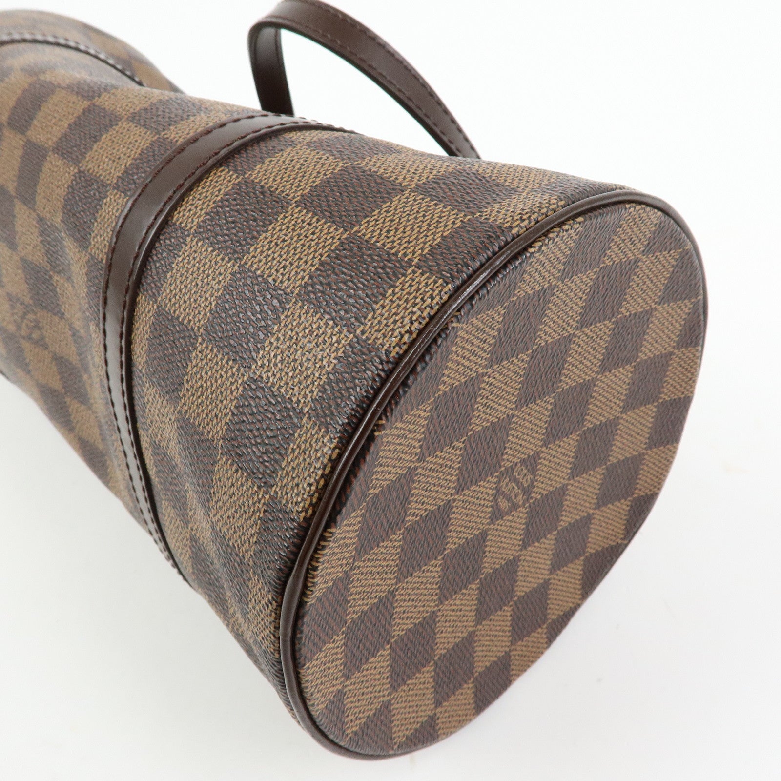 Louis Vuitton Damier Ebene Papillon 30 Hand Bag Brown N51303