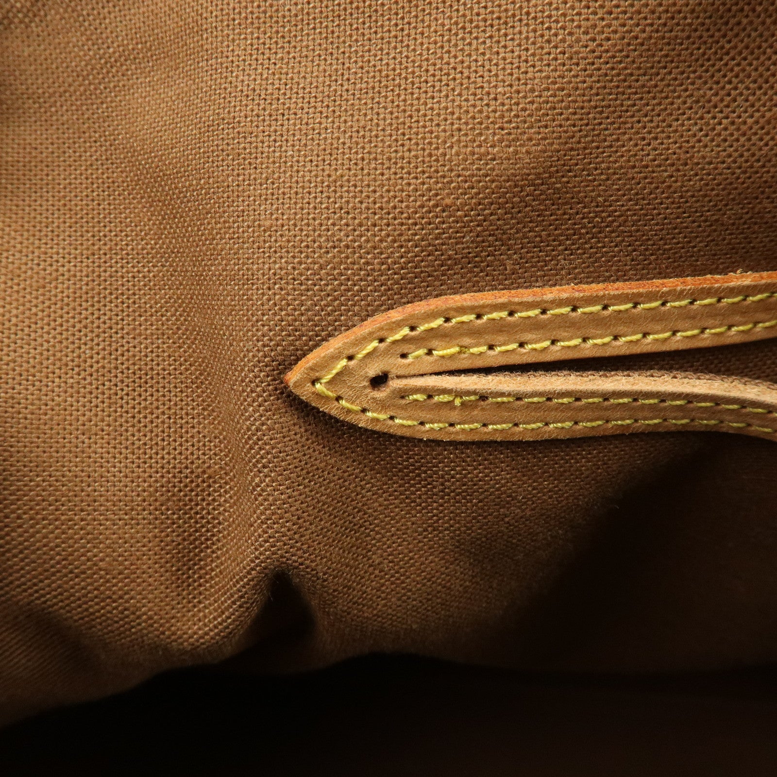 Louis Vuitton Monogram Canvas Alma Hand Bag Brown M51130