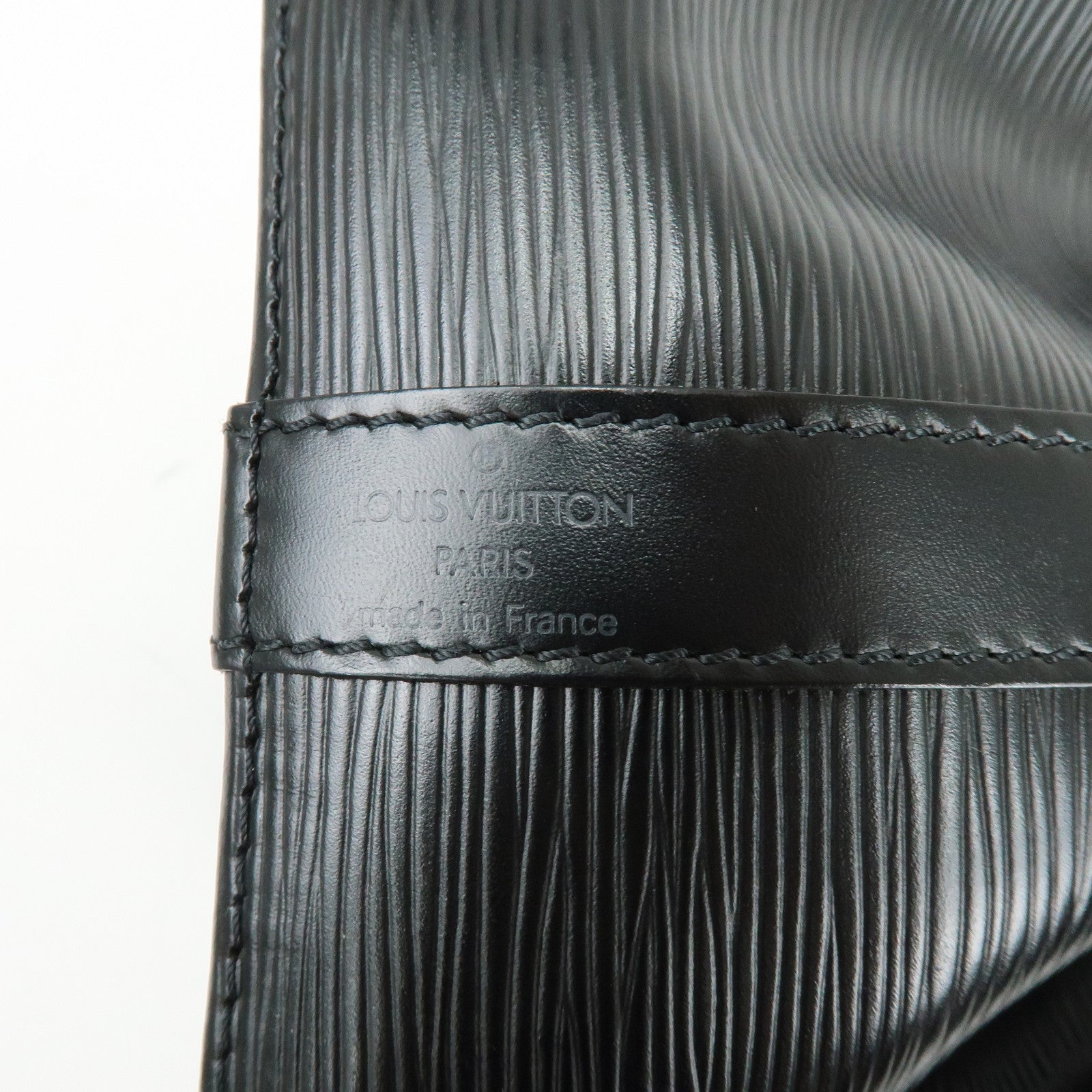 Louis Vuitton Epi Noe Leather Shoulder Bag Hand Bag Noir Black M59002