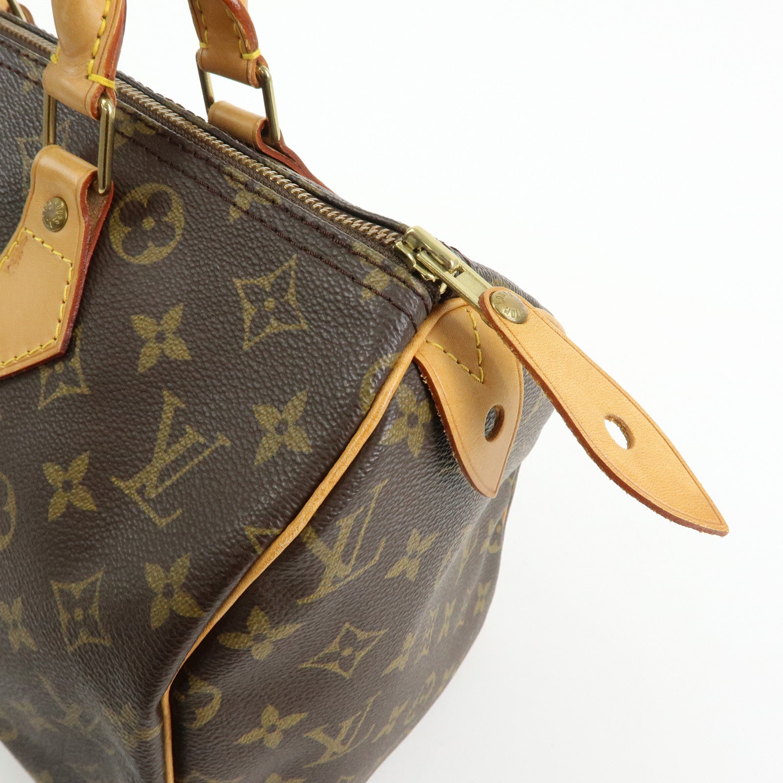 Louis Vuitton Monogram Speedy 30 Boston Bag Hand Bag Brown M41526