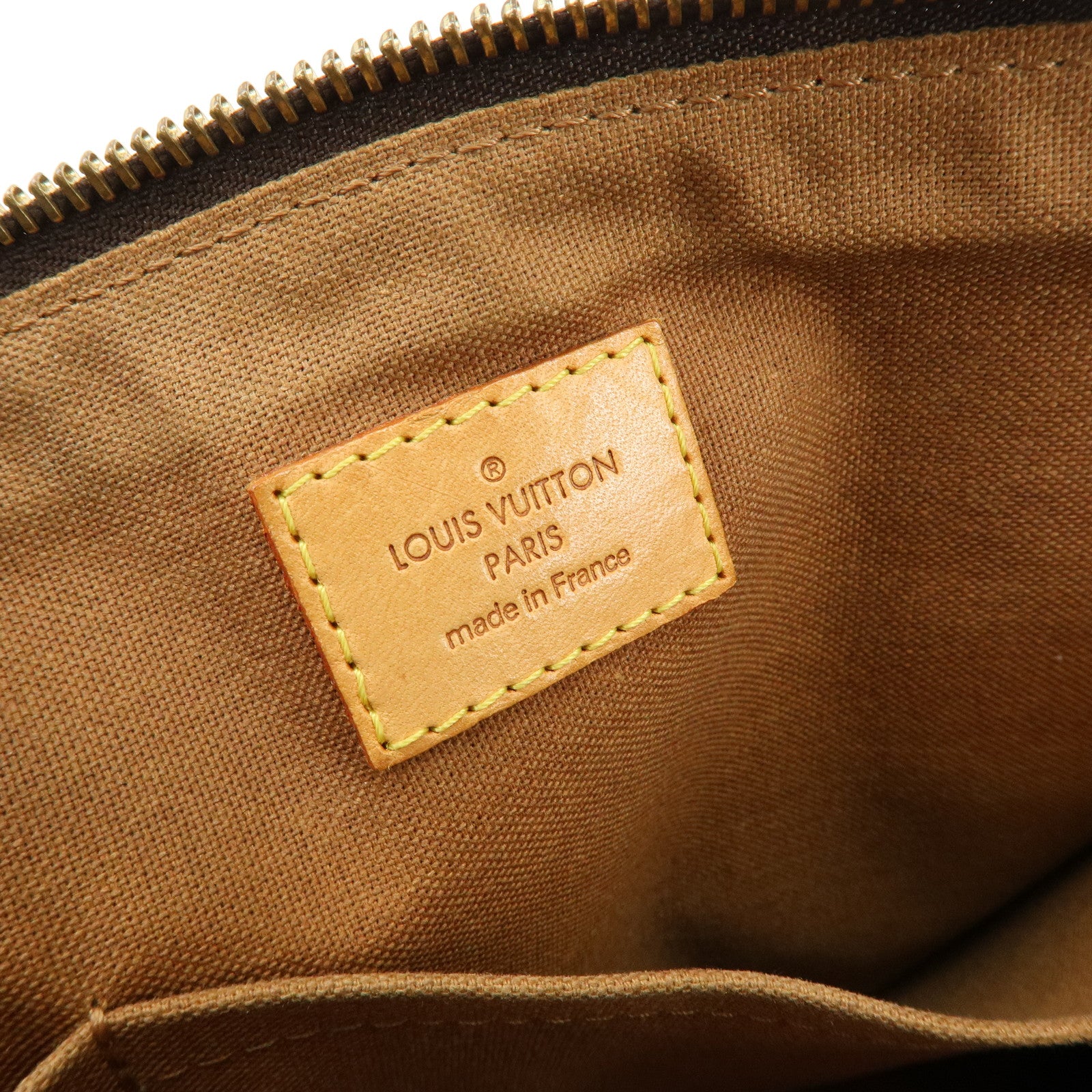 Louis Vuitton Monogram Popincourt Haut Shoulder Bag Brown M40007