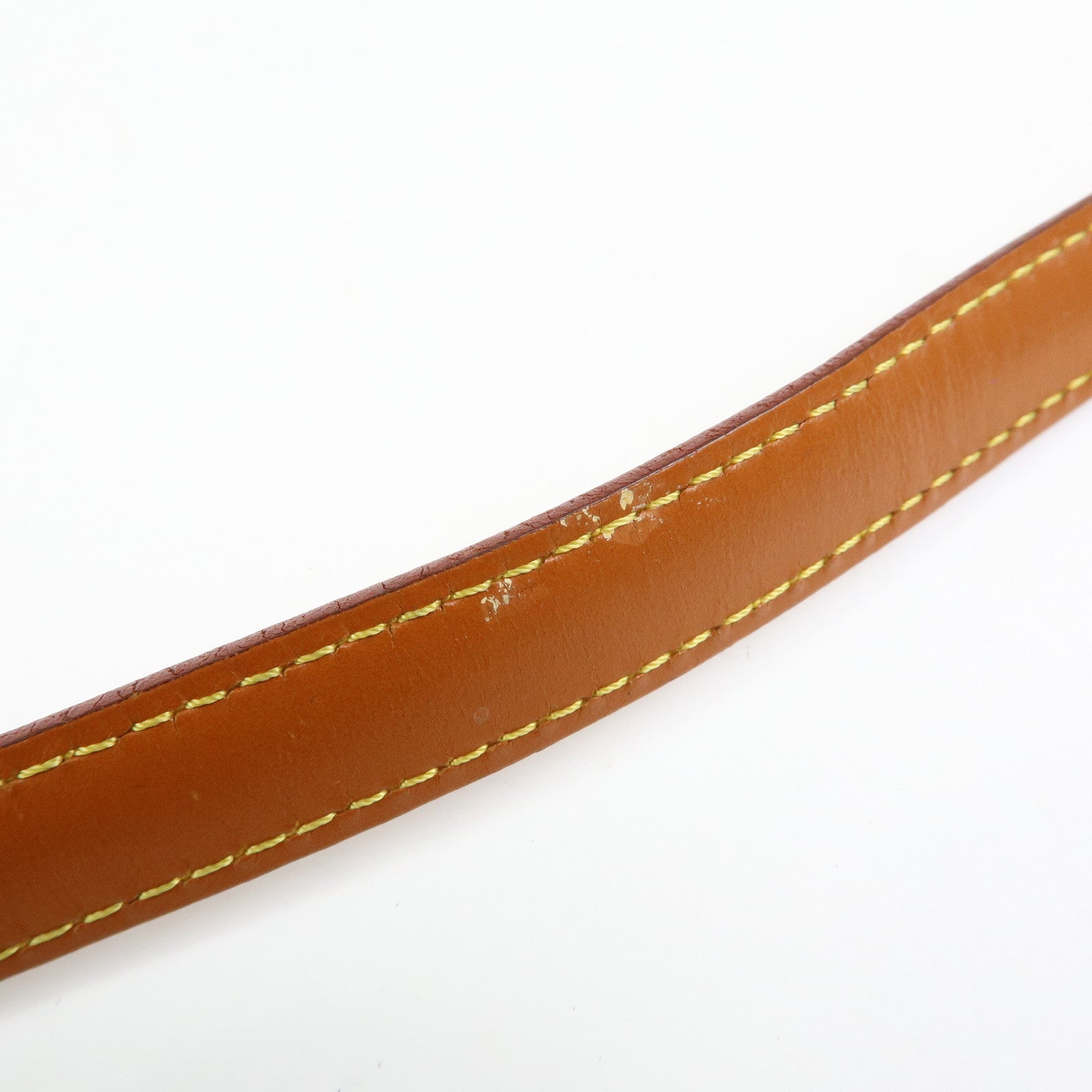 Louis Vuitton Adjustable Leather Shoulder Strap For Epi Bag Zipang Gold