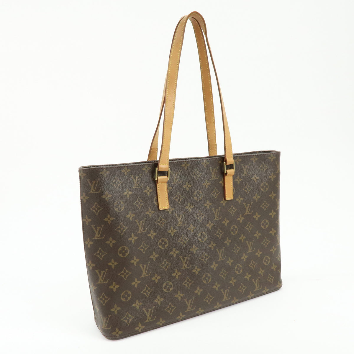 Louis Vuitton Monogram Luco Tote Bag Shoulder Bag Brown M51155