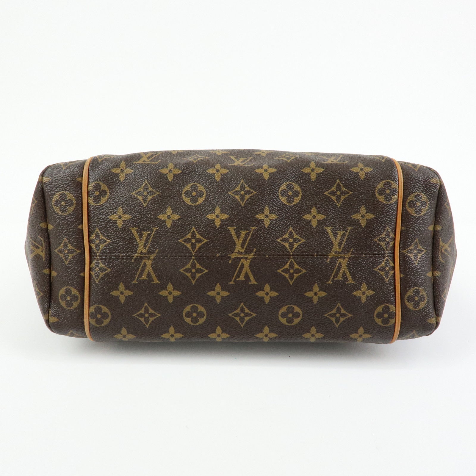 Louis Vuitton Monogram Totally MM Tote Shoulder Bag Brown M56689