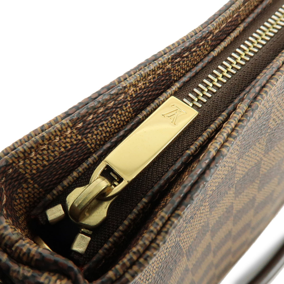 Louis Vuitton Damier Ebene SPO Looping MM Shoulder Bag Brown N51157