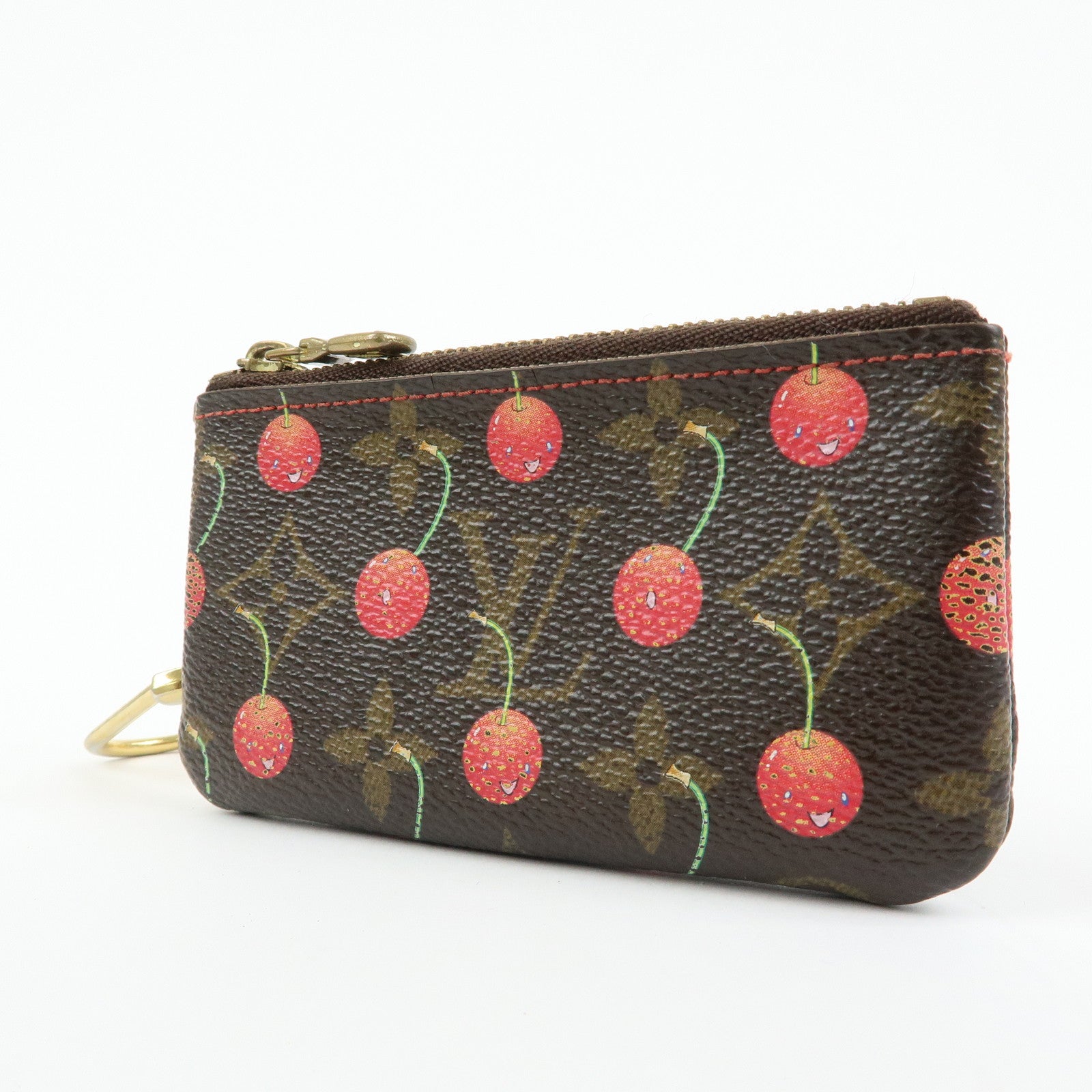 Louis Vuitton Monogram Cherry Pochette Cles Coin Case M95042