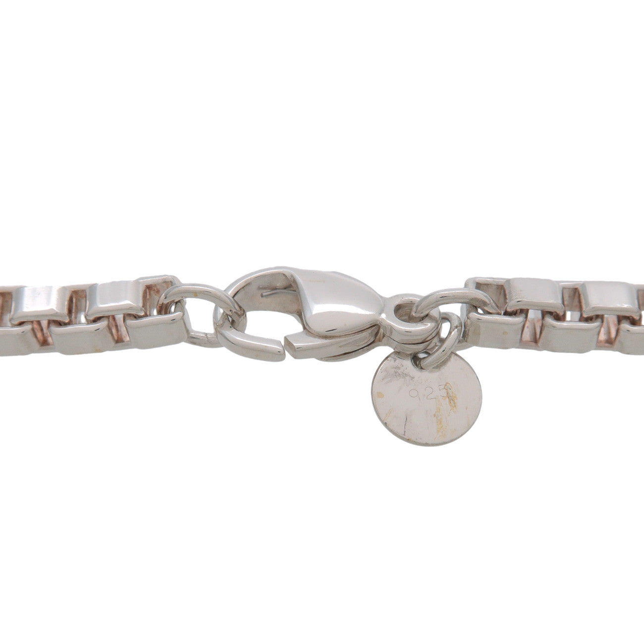 Tiffany & Co Venetian Link Necklace SV925 Silver