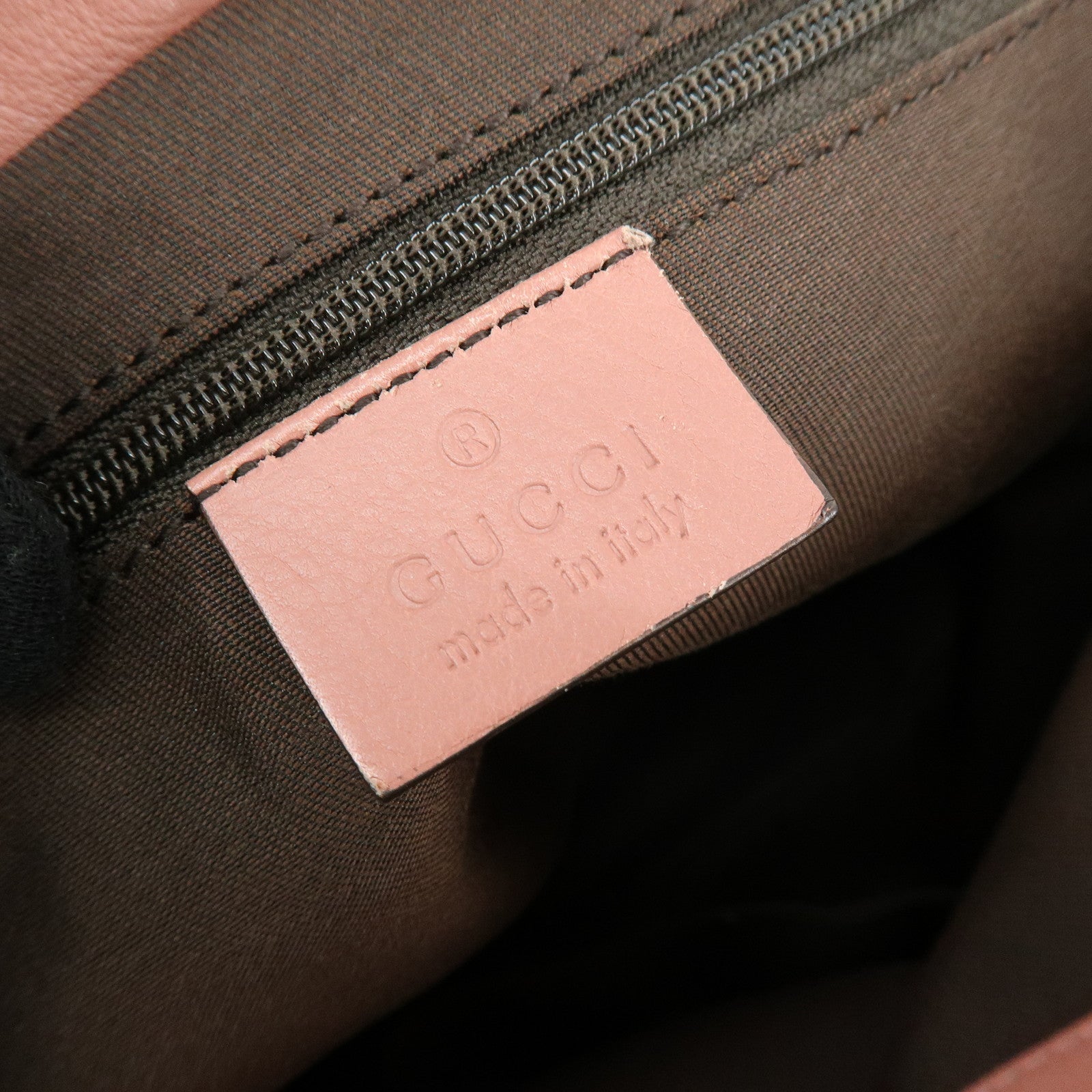 GUCCI Sukey GG Canvas Leather 2Way  Shoulder Bag Pink 247902