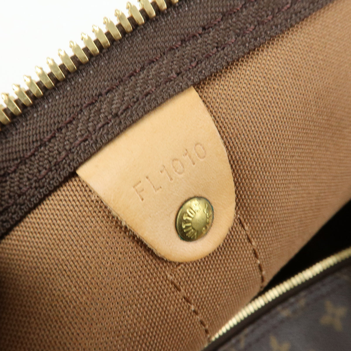 Louis Vuitton Monogram Keep All 50 Boston Bag Brown M41426