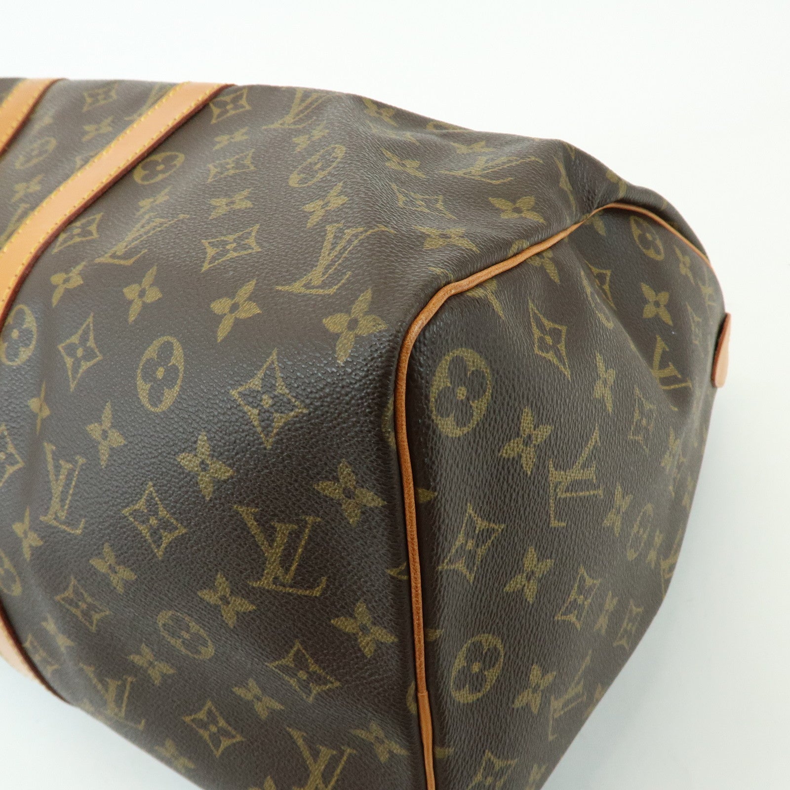 Louis Vuitton Monogram  Keep All 45 CanvasBoston Bag Brown M41428