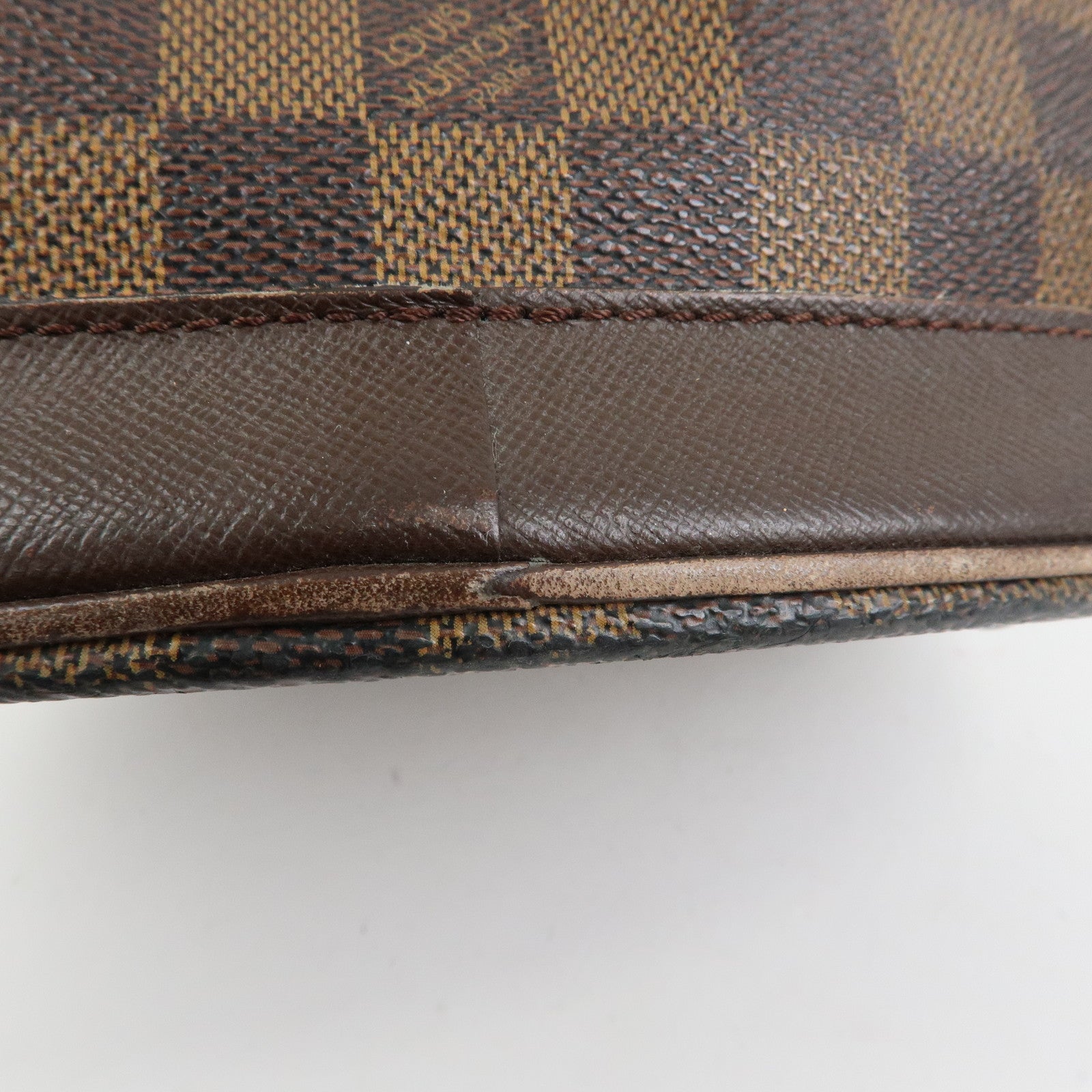 Louis Vuitton Damier Ebene Marais Tote Bag Hand Bag Brown N42240