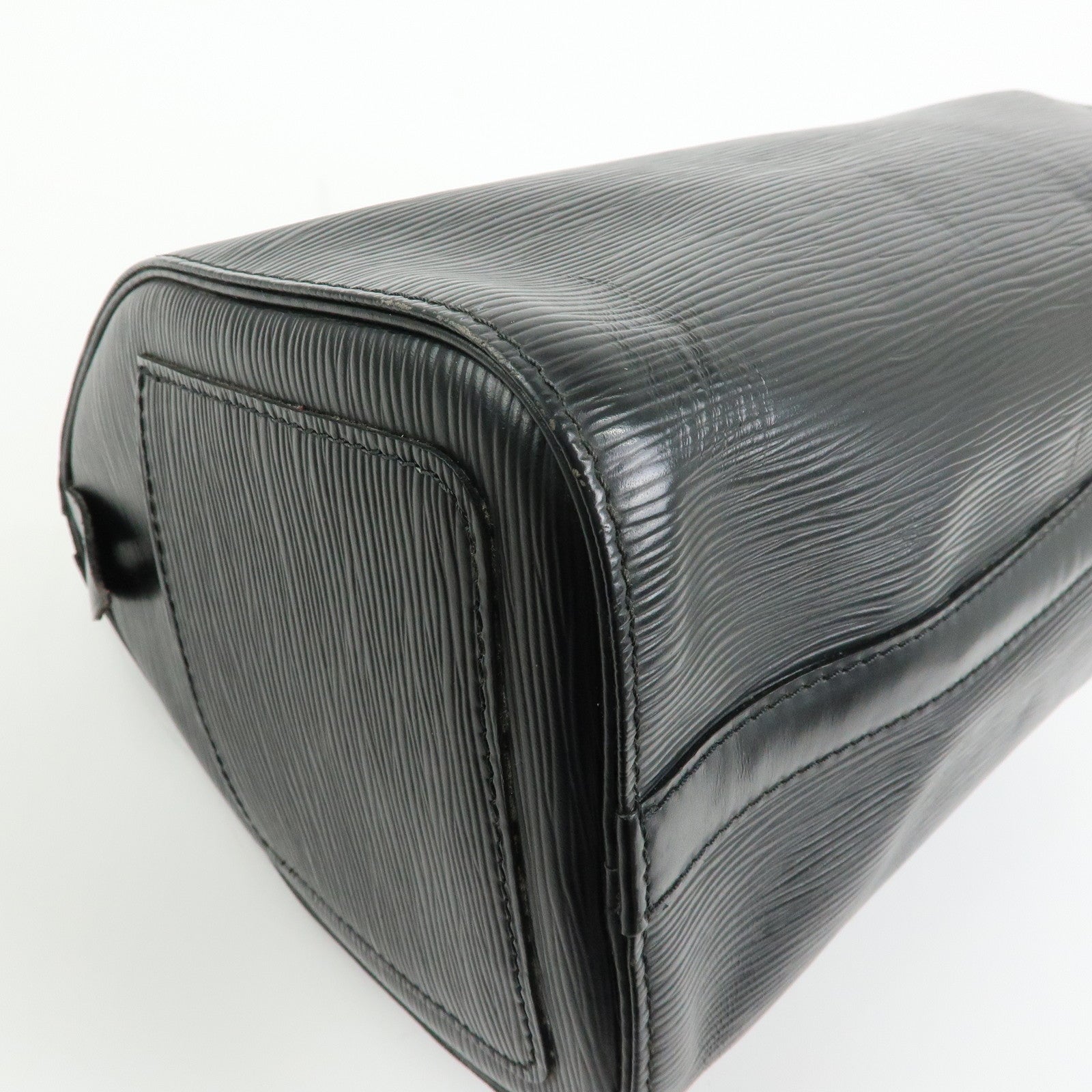 Louis Vuitton Epi Speedy 25 Boston Bag Hand Bag Noir Black M43012