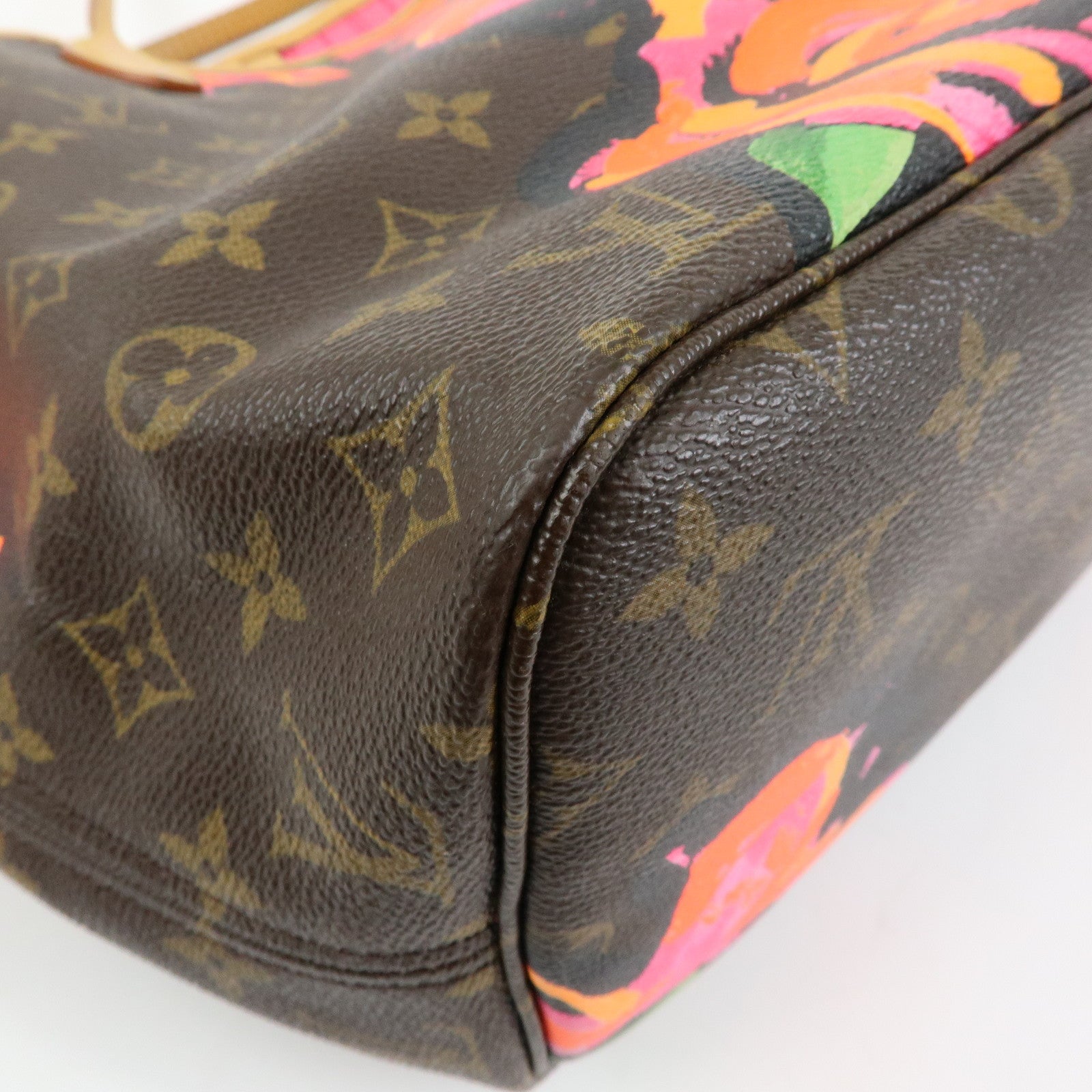 Louis Vuitton Monogram Rose Neverfull MM Tote Shoulder Bag M48613