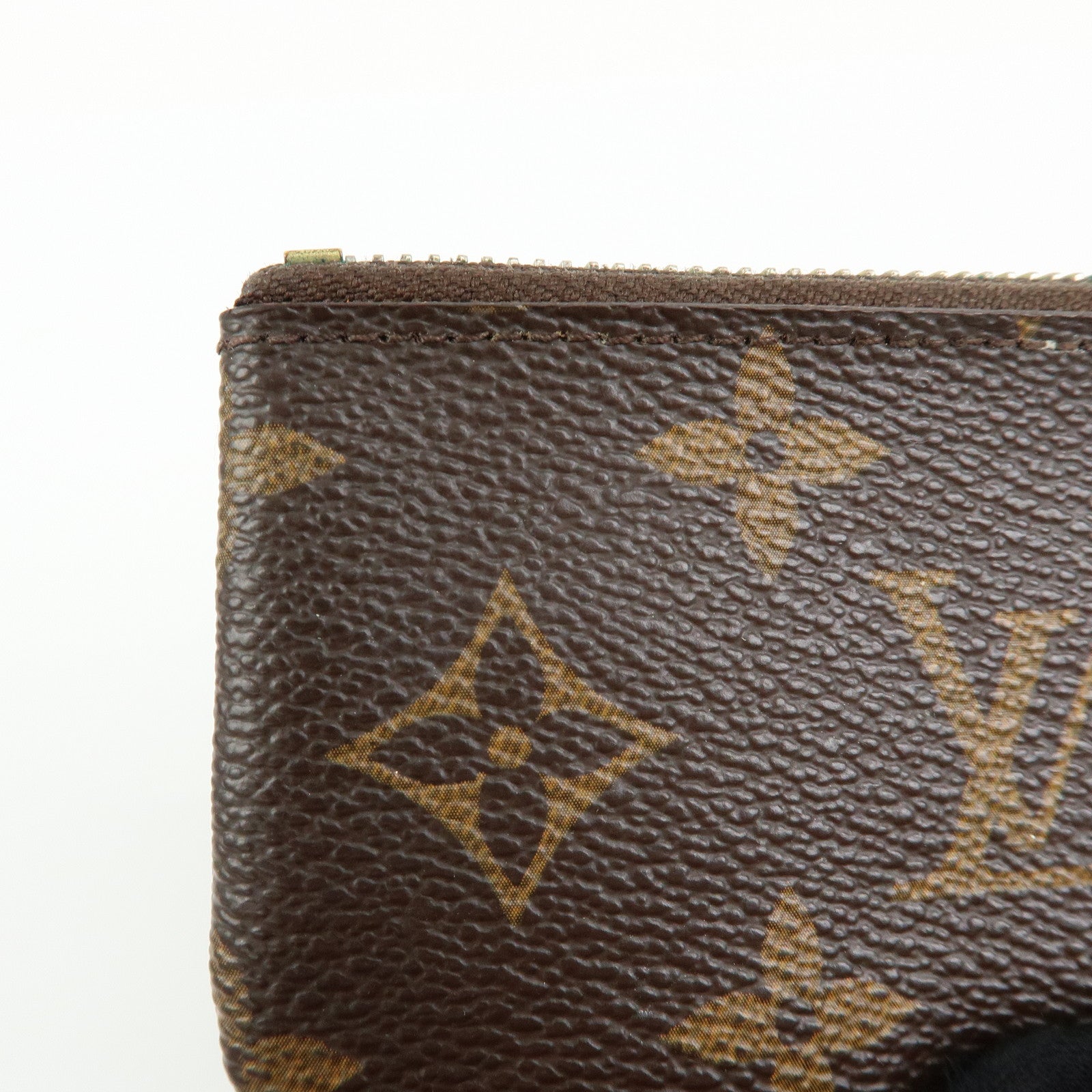 Louis Vuitton Monogram Pochette Cles Coin Case Key Case M62650