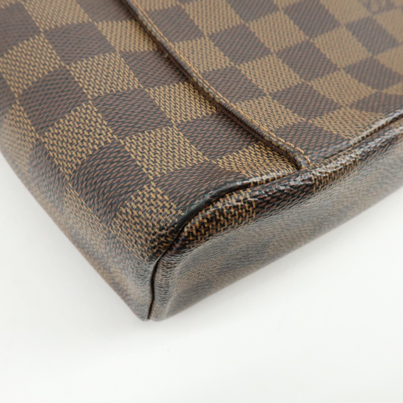 Louis Vuitton Damier Olaf PM Crossbody Shoulder Bag Brown N41442