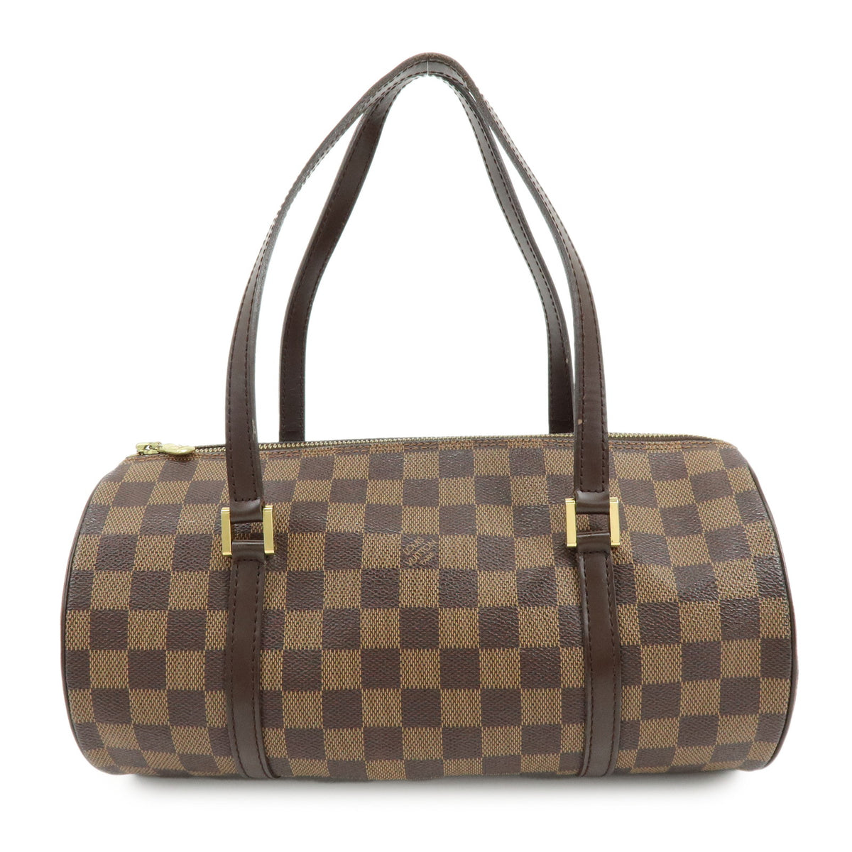 Louis Vuitton Damier Ebene Papillon 30 Hand Bag Brown N51303