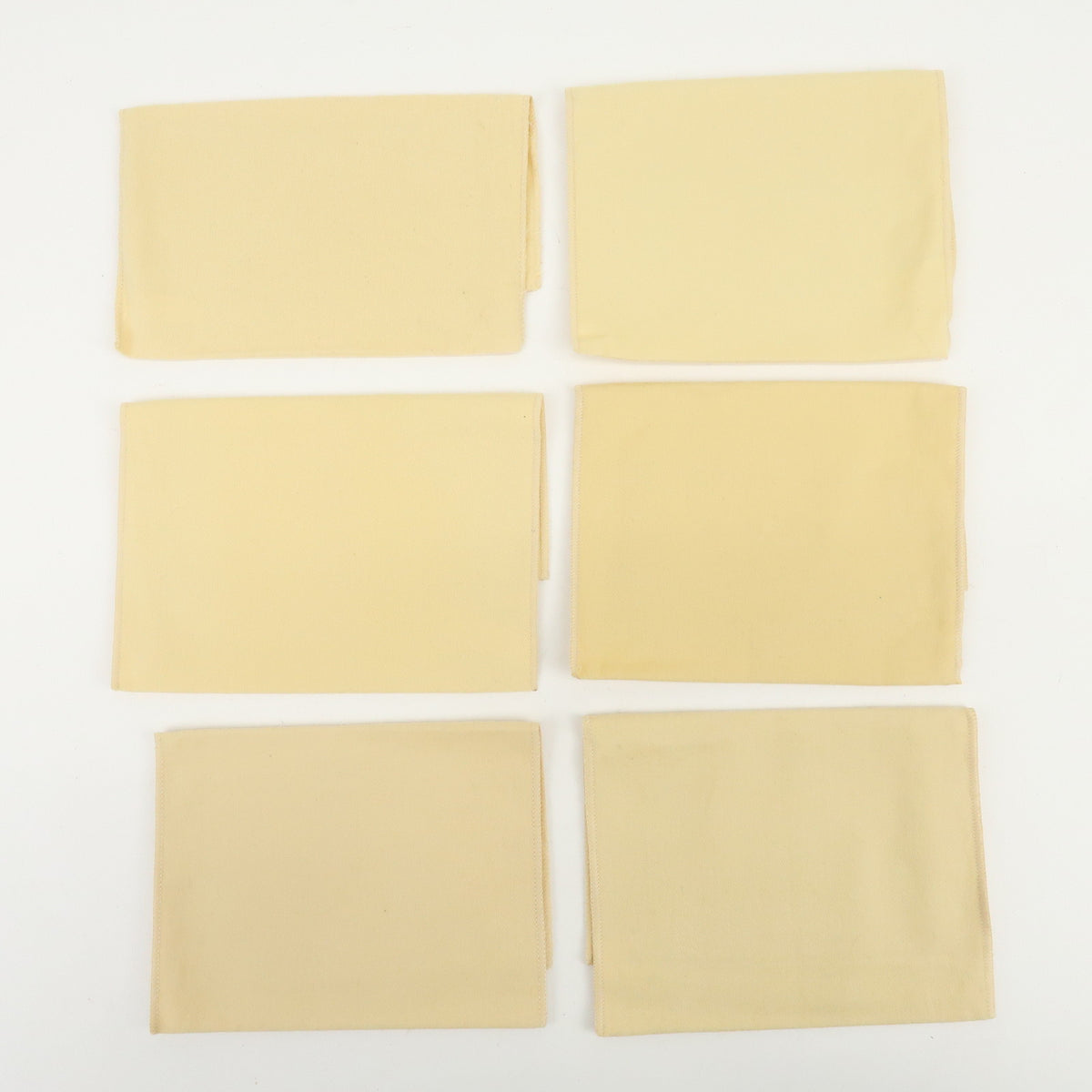 Louis Vuitton Lot of 25 Dust Bag Storage Bag Flap Style Beige