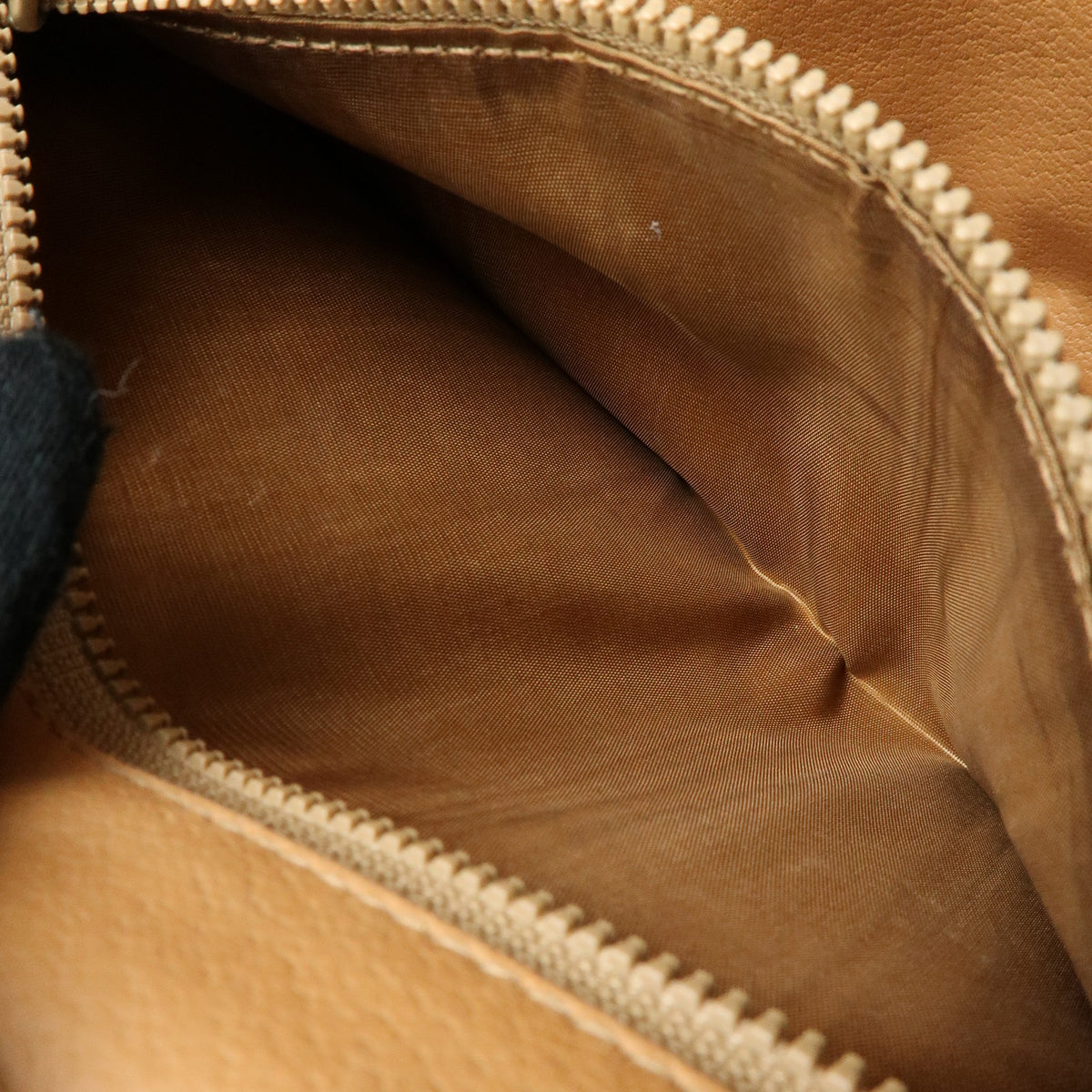 CELINE Macadam Canvas Leather Shoulder Bag Crossbody Bag Brown
