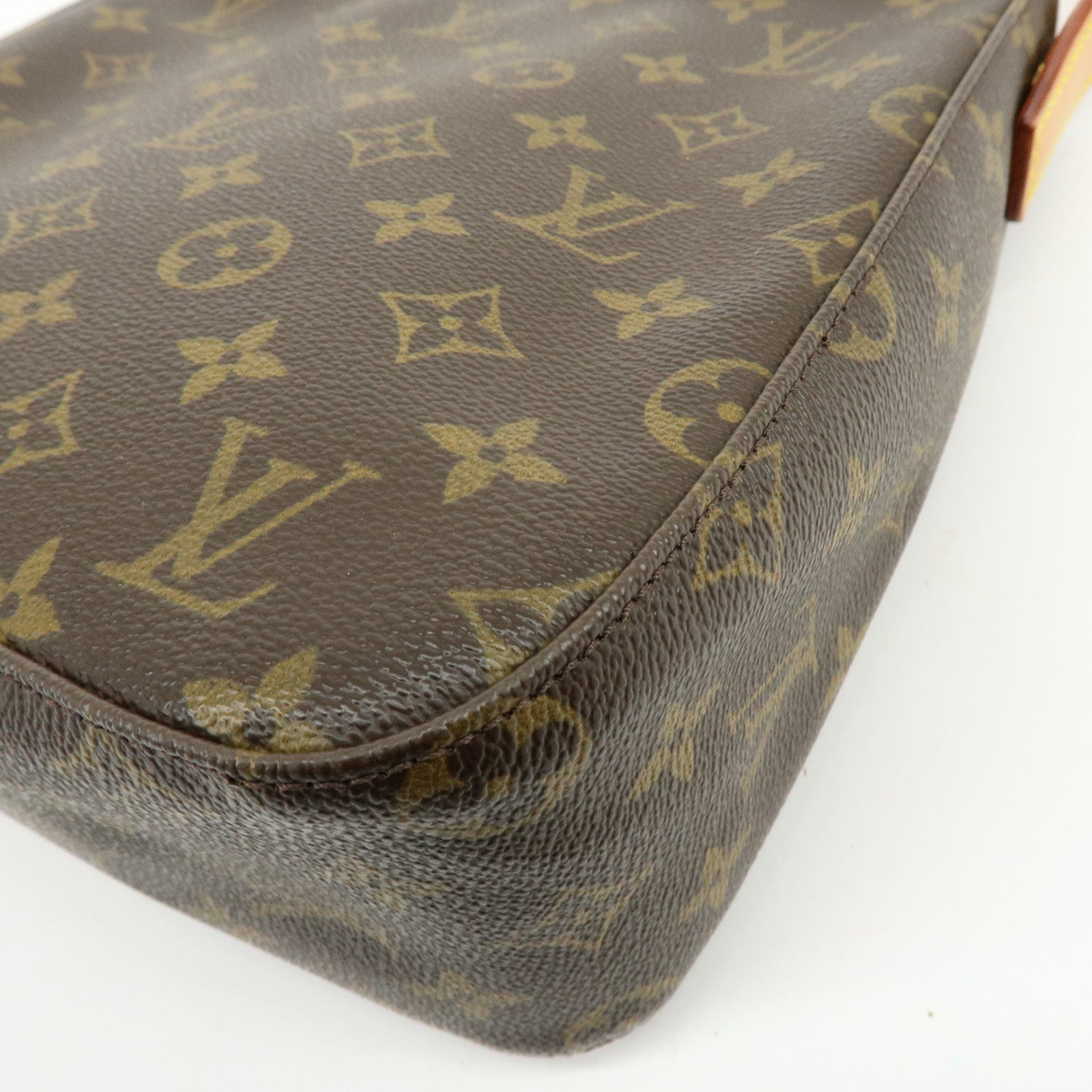 Louis Vuitton Monogram Looping MM Canvas Shoulder Bag Hand Bag M51146