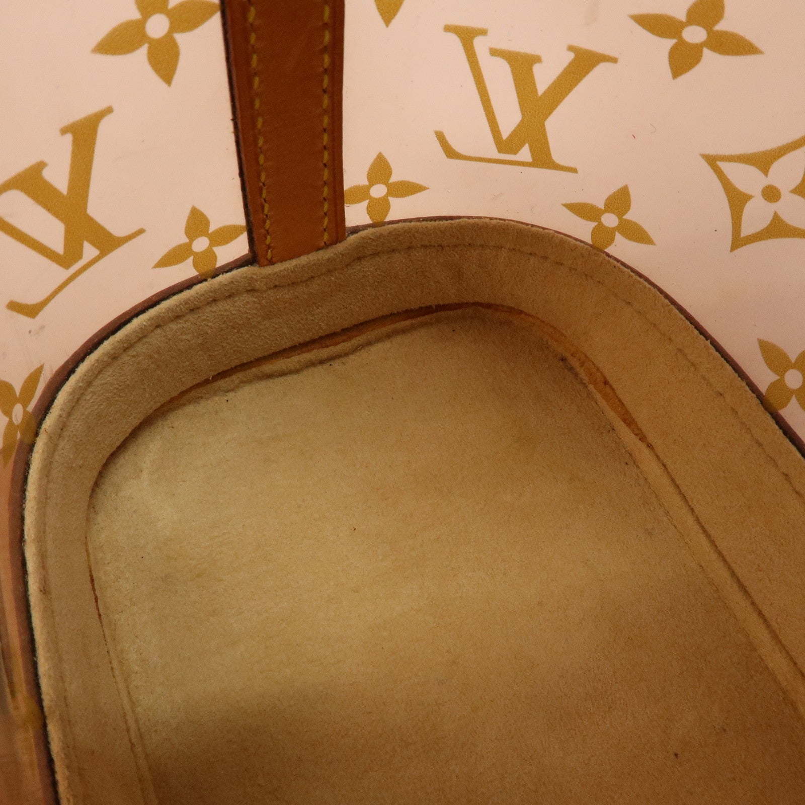 Louis Vuitton Monogram Cabas Ambre PM Tote Bag Clear Brown M92502