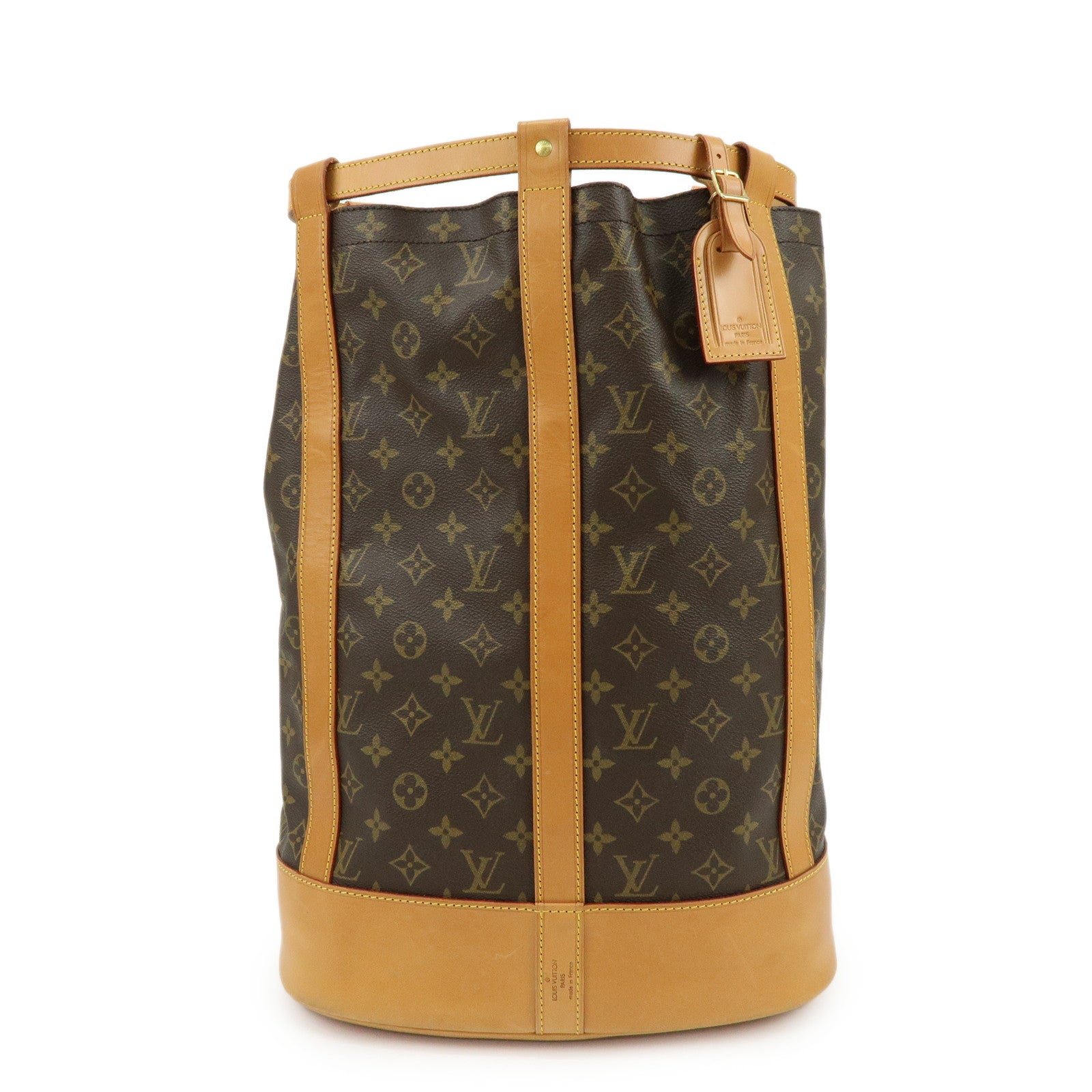 Louis Vuitton Monogram Randonnee GM Shoulder Bag Brown M42244