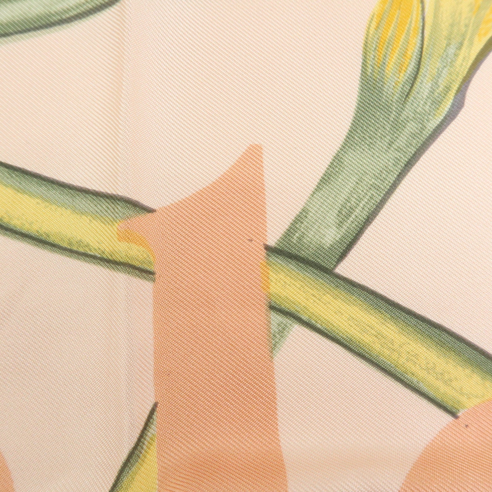 Chloe Silk100% Flower Print Scarf Shawl Pink Beige
