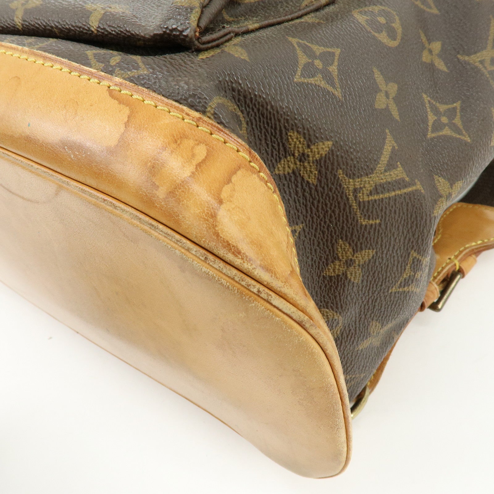 Louis Vuitton Monogram Montsouris GM Backpack Rucksuck Brown M51135