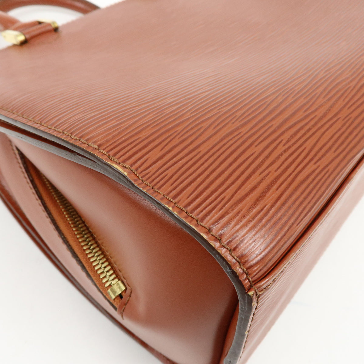 Luois Vuitton Epi Leather Pont Neuf Hand Bag Kenya Brown M52053