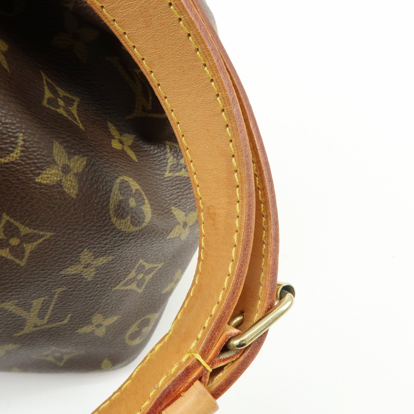 Louis Vuitton Monogram Petit Noe Shoulder Bag Brown M42226