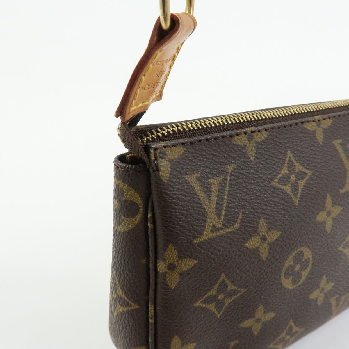 Louis Vuitton Monogram Pochette Accessoires Pouch Hand Bag M51980