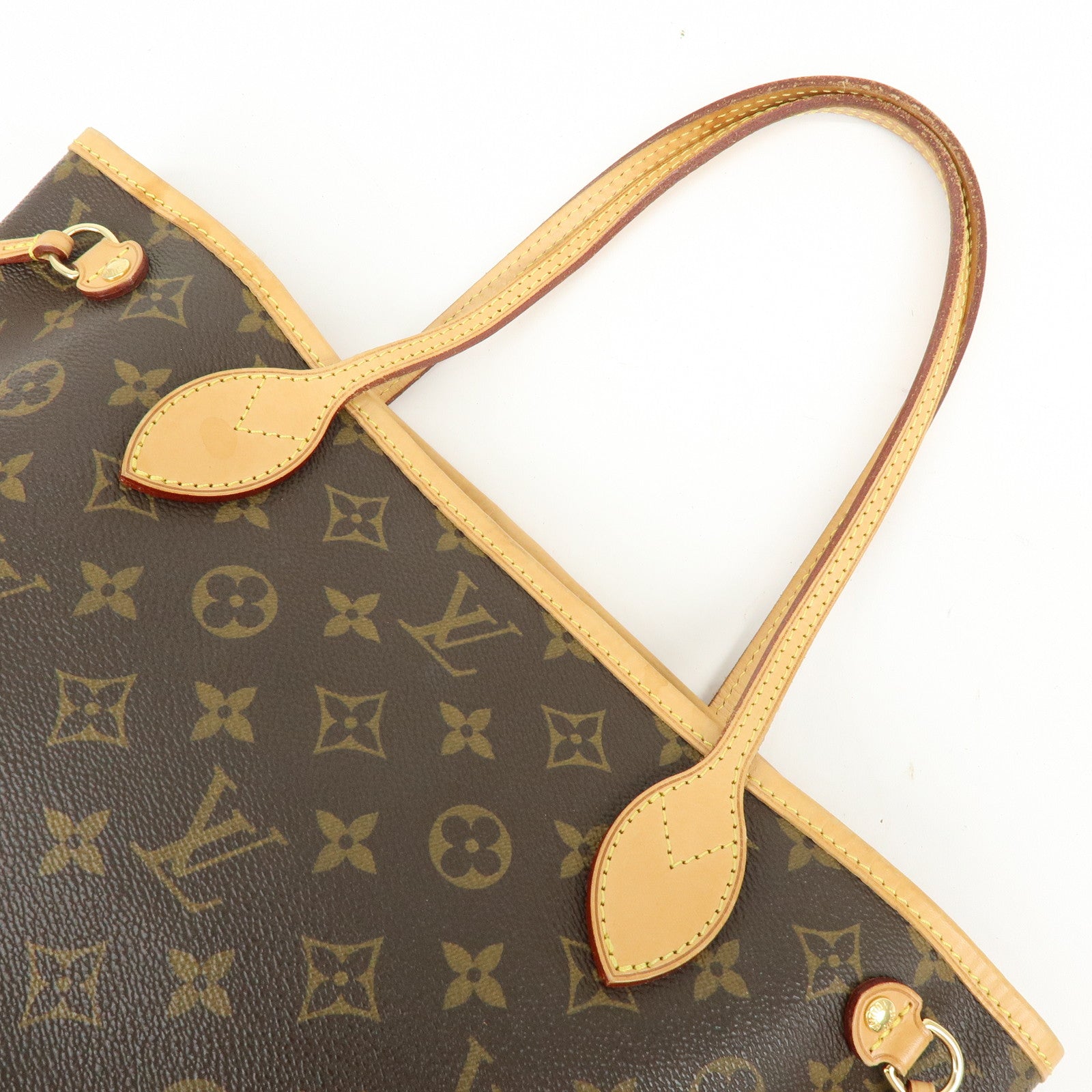 Louis Vuitton Monogram Neverfull PM Tote Bag Hand Bag Brown M40155