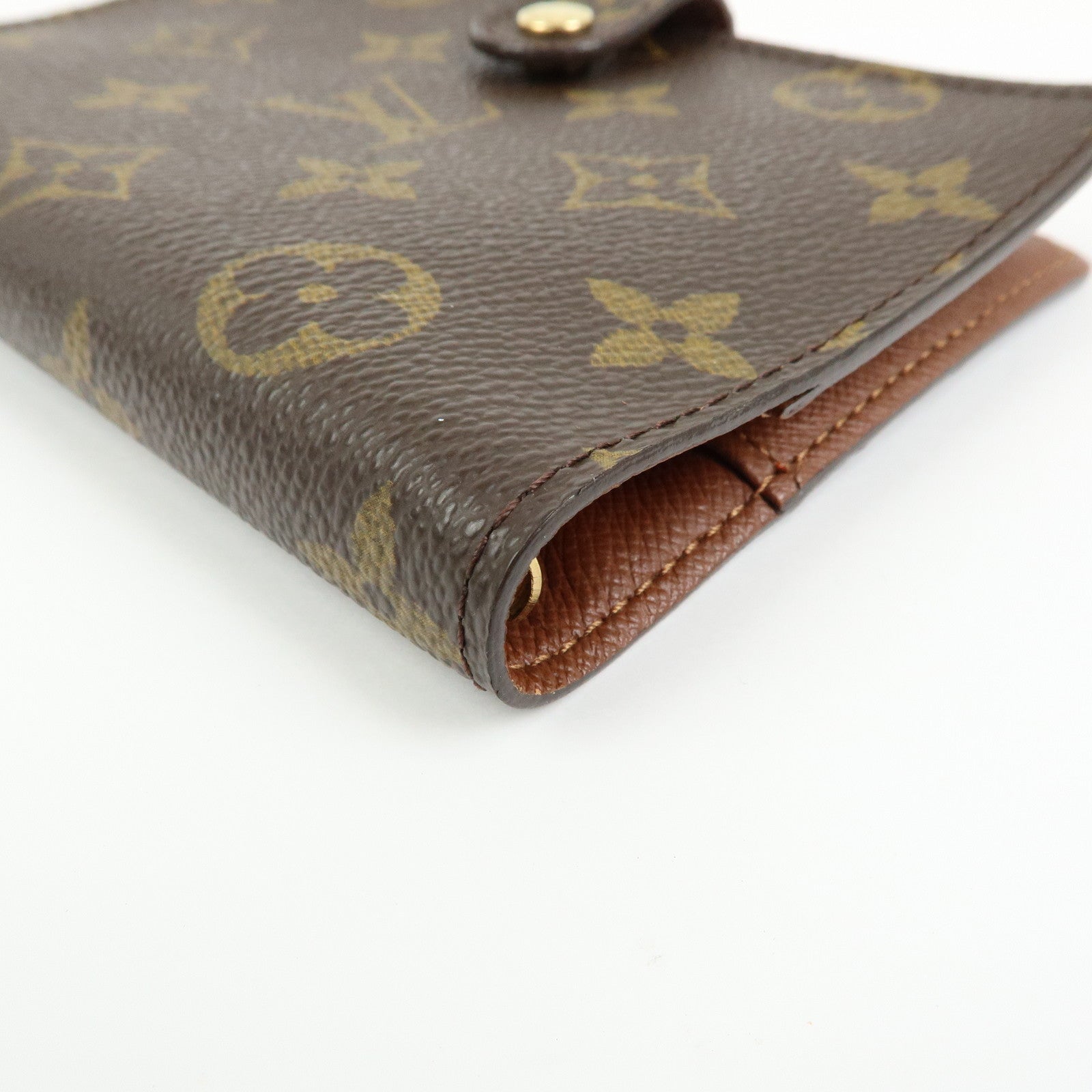 Louis Vuitton Monogram Agenda PM Planner Cover Brown R20005