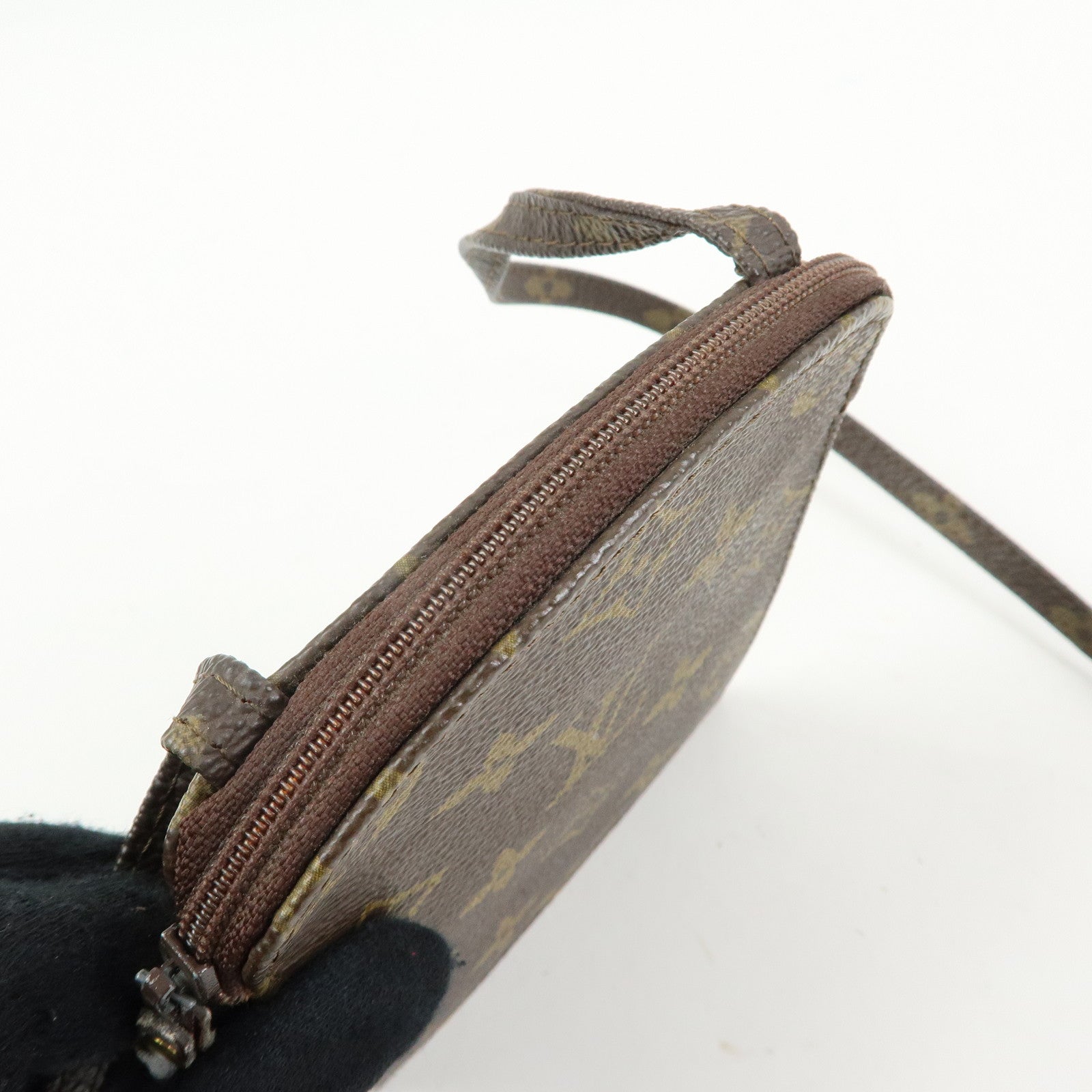 Louis Vuitton Monogram Secret Pochette Mini Bag Pouch M45484
