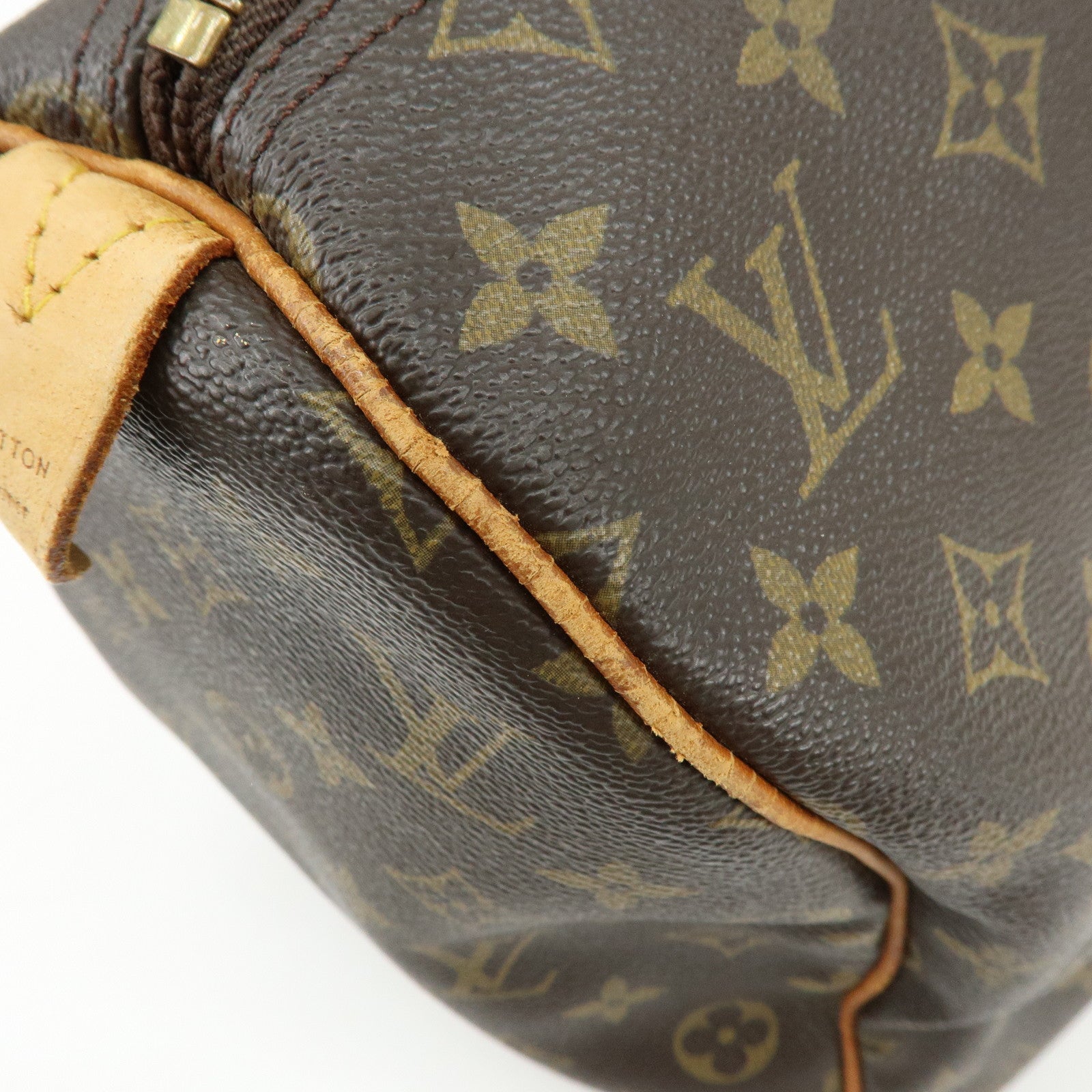 Louis Vuitton Monogram Keep All 45 Boston Bag Hand Bag Brown M41428