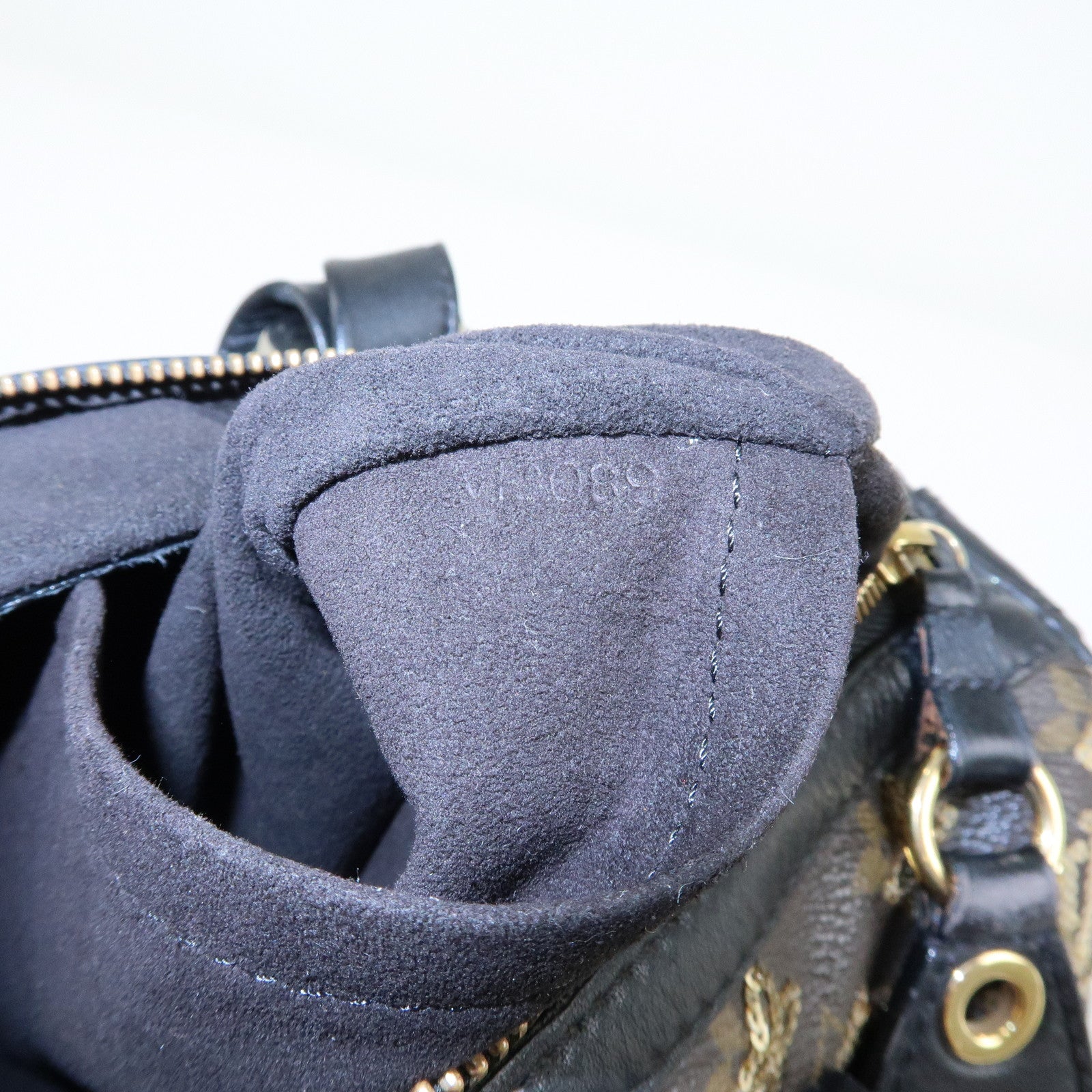 Louis Vuitton Monogram Eclipse Speedy 30 Hand Bag Noir M40244