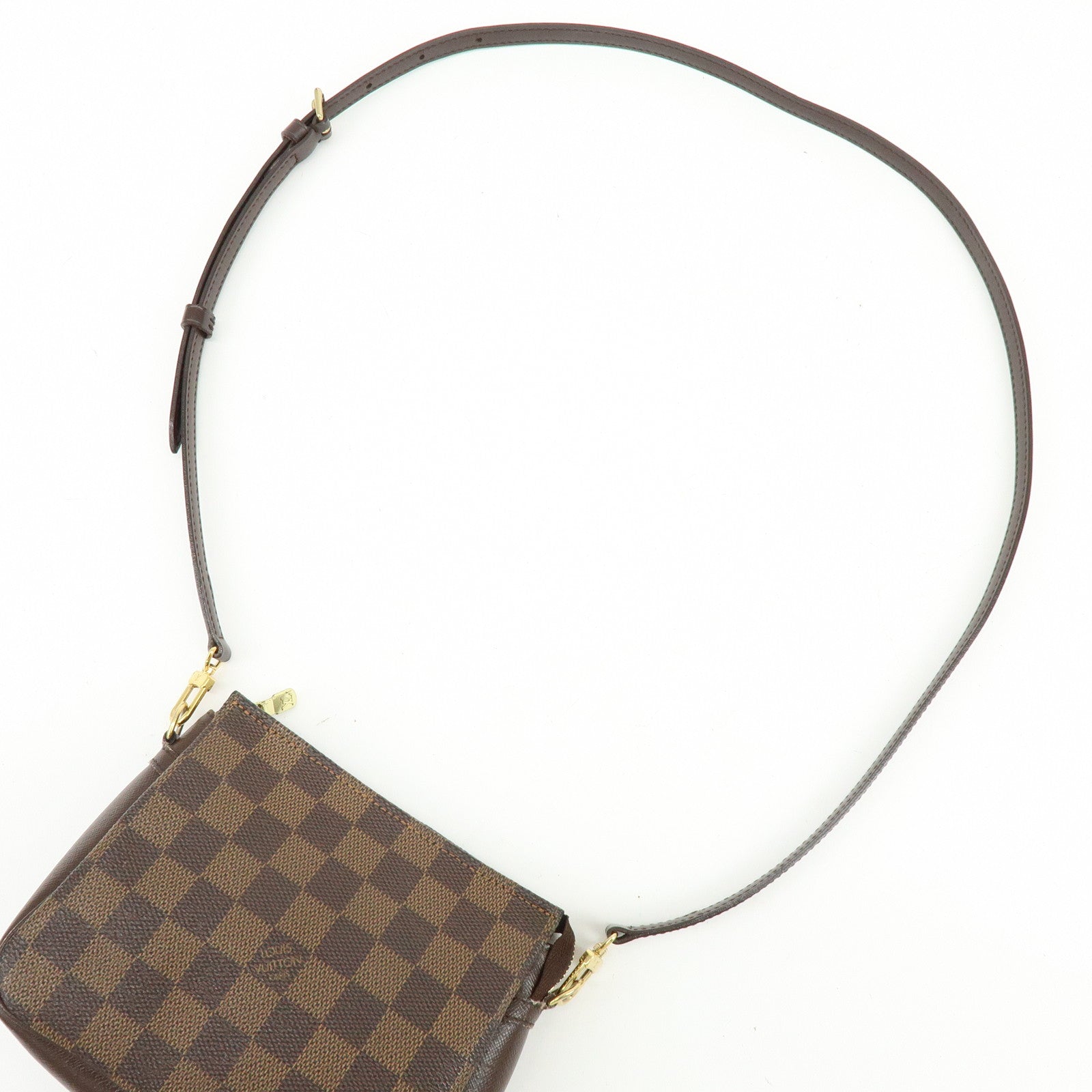 Louis Vuitton Damier Trousse Makeup Accessory Pouch Brown N51982 Lot