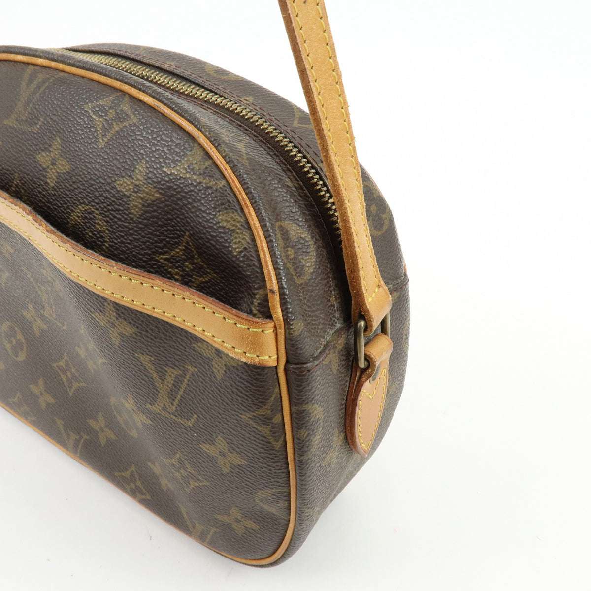 Louis Vuitton Monogram Blois Crossbody Shoulder Bag Brown M51221