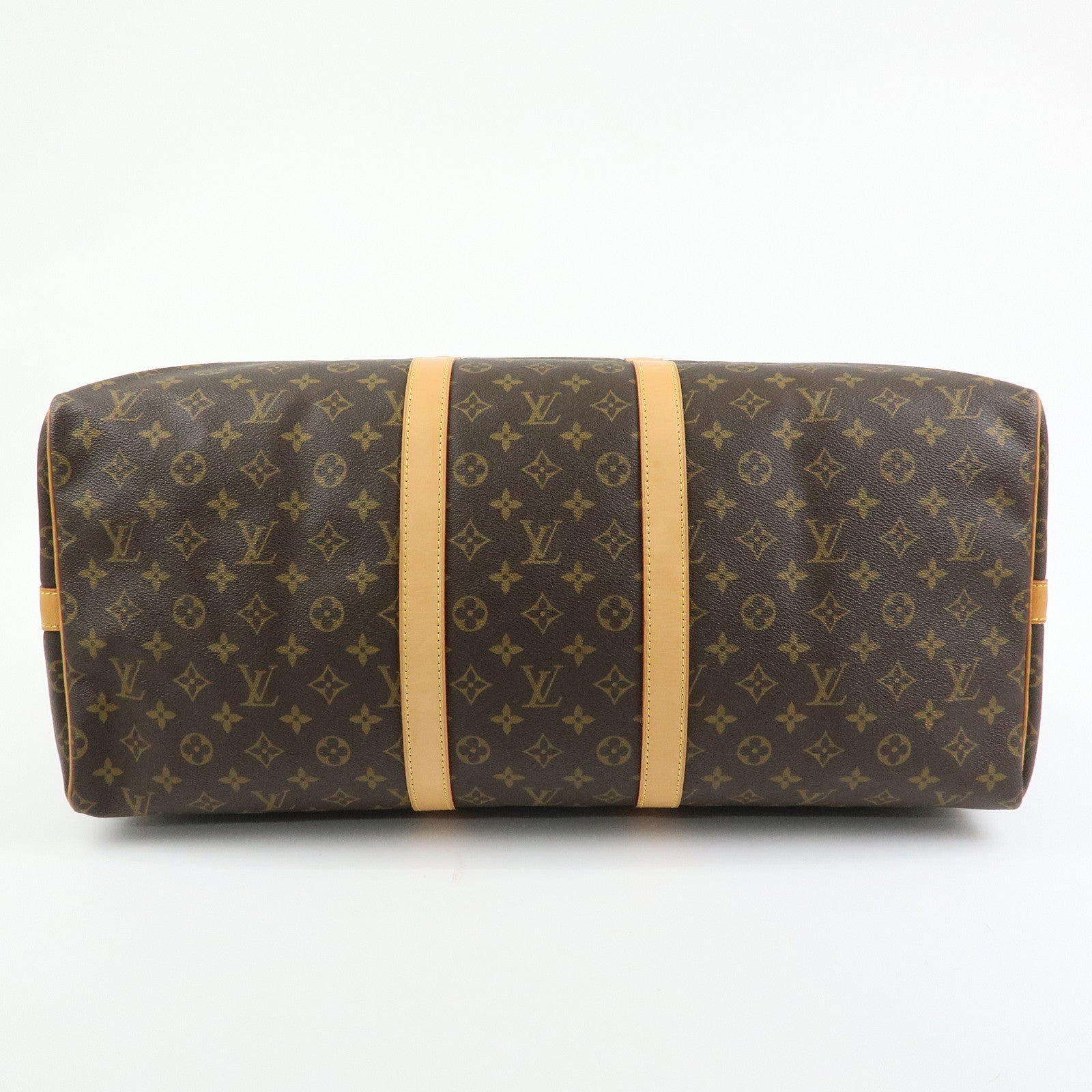 Louis Vuitton Monogram Keep All Bandouliere 55 Boston Bag M41414
