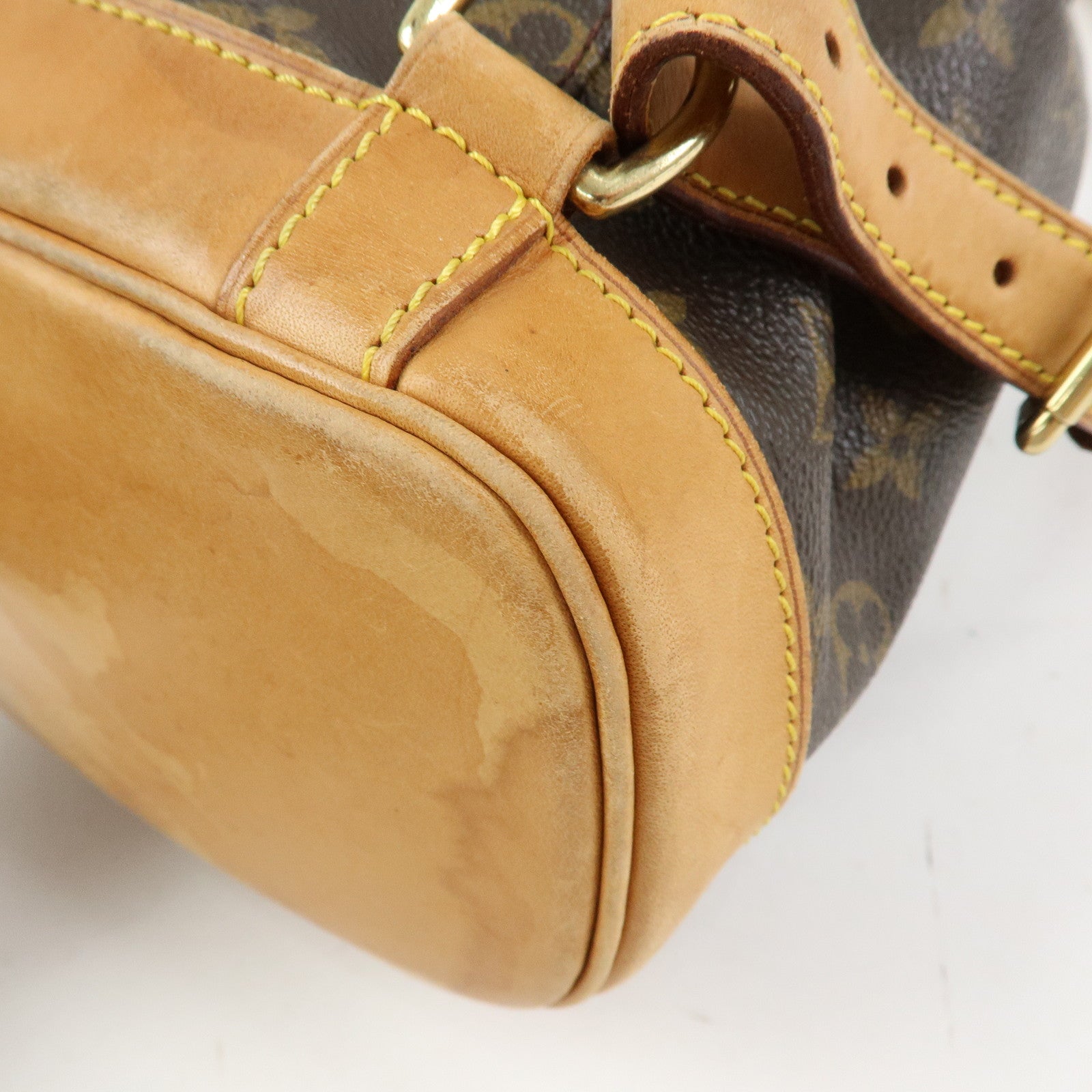 Louis Vuitton Monogram Montsouris MM Backpack Rucksack Brown M51136