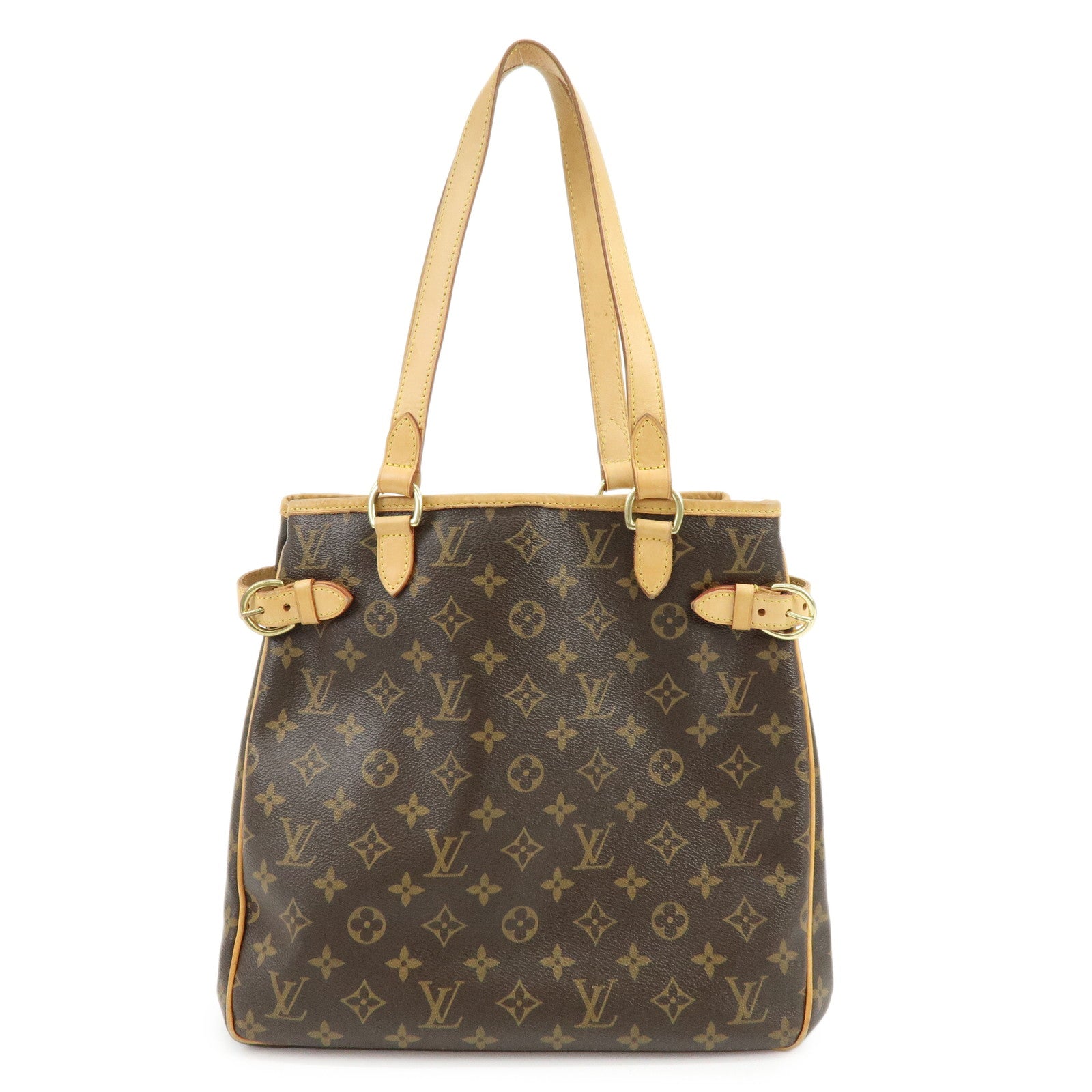 Louis Vuitton Monogram Batignolles Vertical Tote Bag Brown M51153