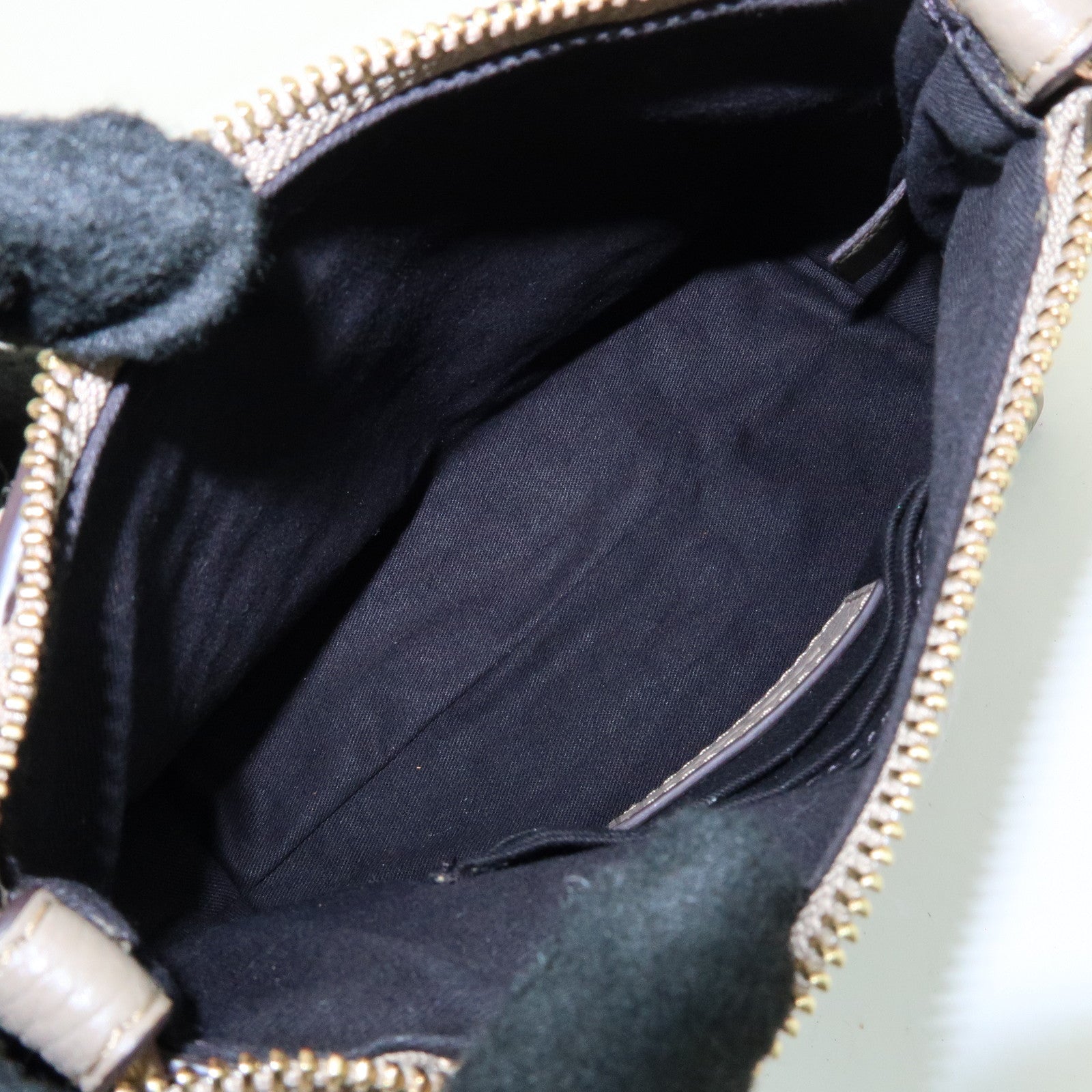 Chloe See by Chloe Joan Leather Suede Mini 2Way Bag Hand Bag Greige
