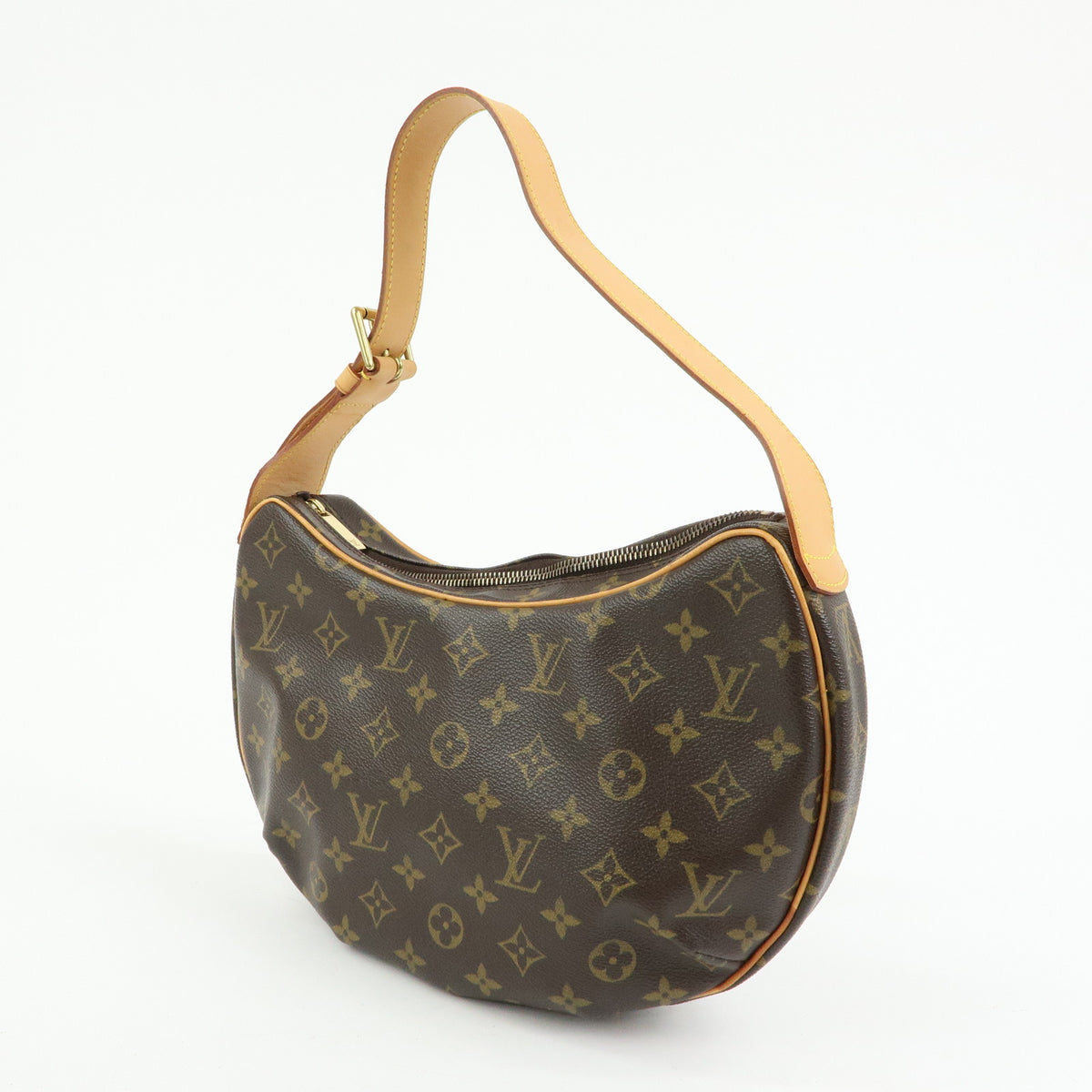 Louis Vuitton Monogram Croissant MM Shoulder Bag Hand Bag Brown M51512