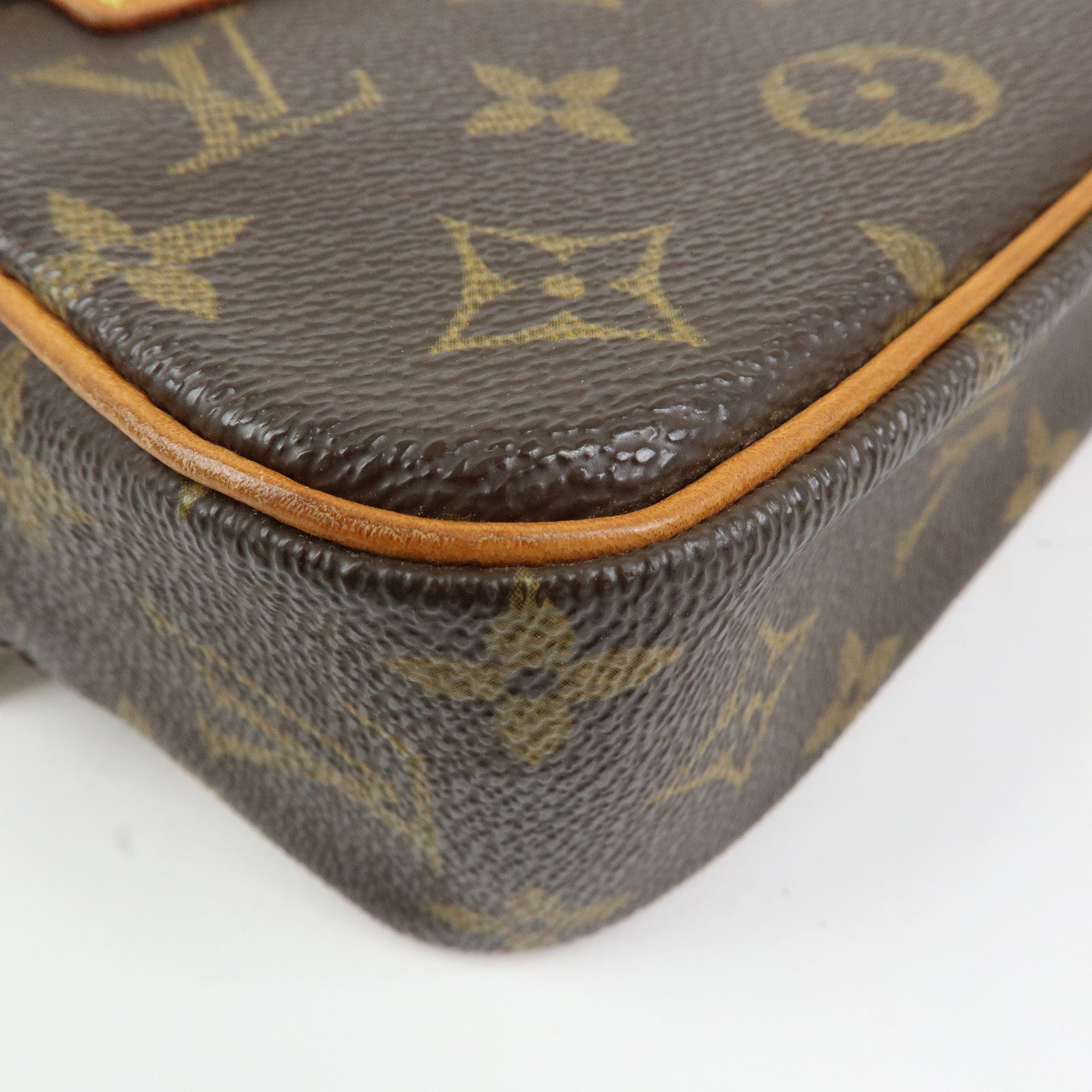Louis Vuitton Monogram Pochette Cite Shoulder Bag Brown M51183