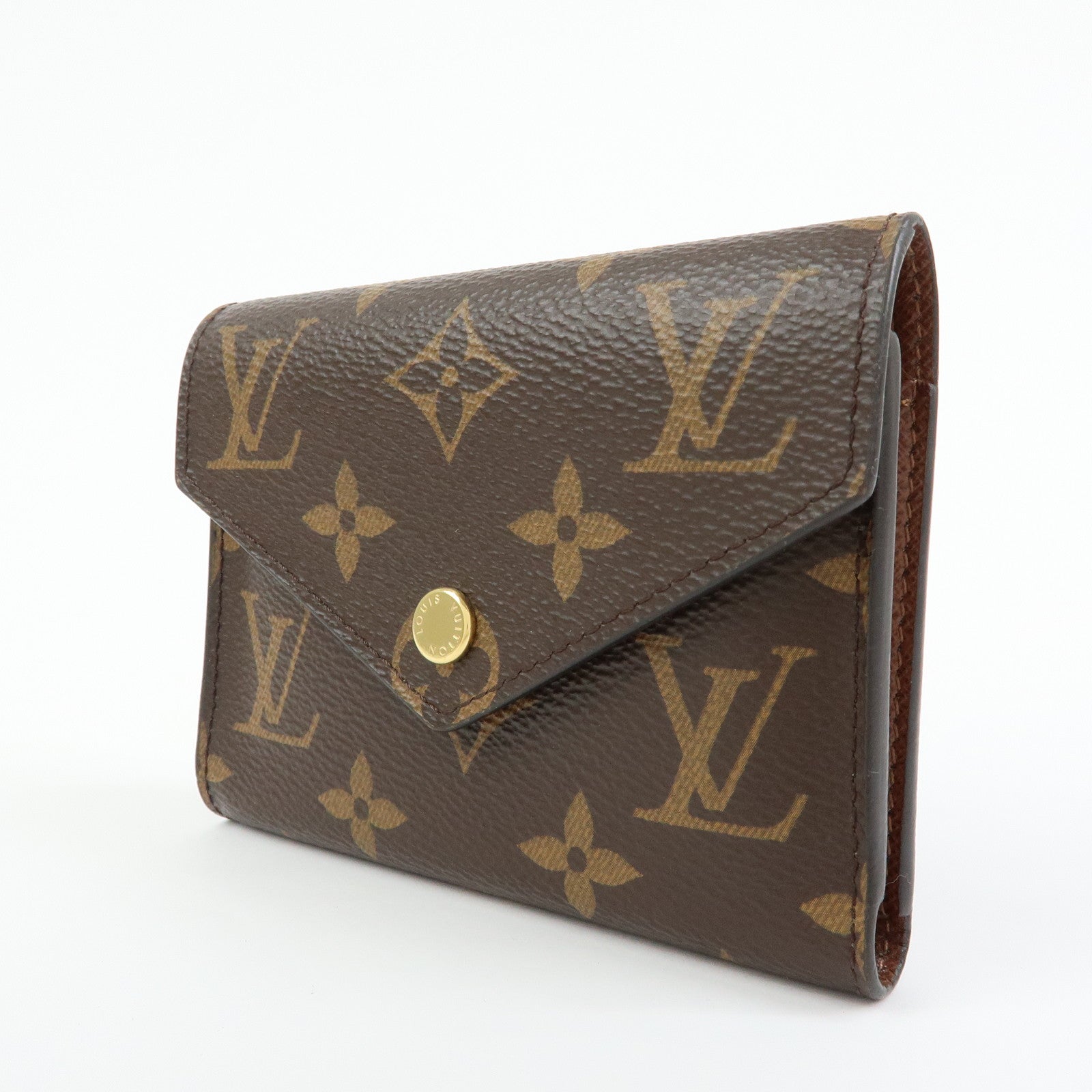 Louis Vuitton Monogram Portefeuille Victorine Tri-fold Wallet M62472