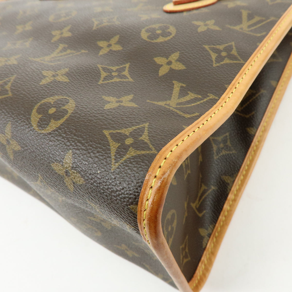 Louis Vuitton Monogram Popincourt Haut Shoulder Bag Brown M40007