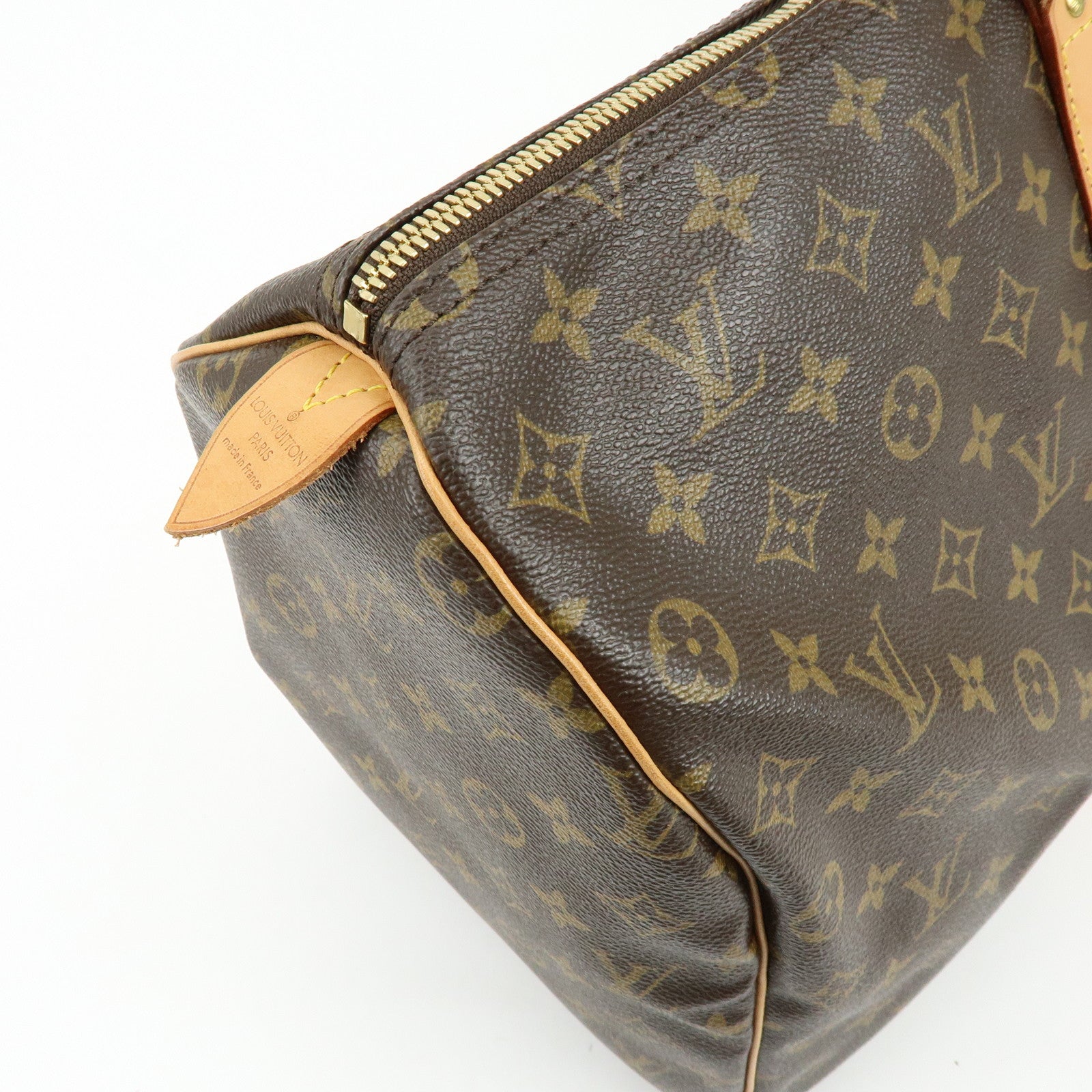 Louis Vuitton Monogram Keep All 50 Boston Bag Brown M41426