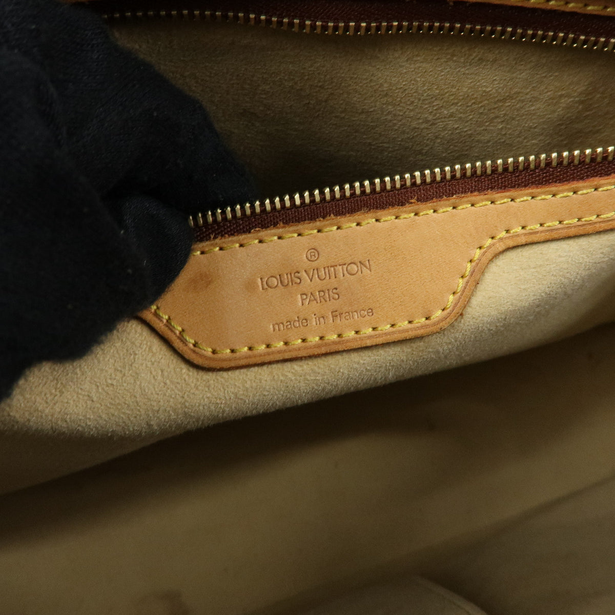 Louis Vuitton Monogram Luco Tote Bag Shoulder Bag Brown M51155