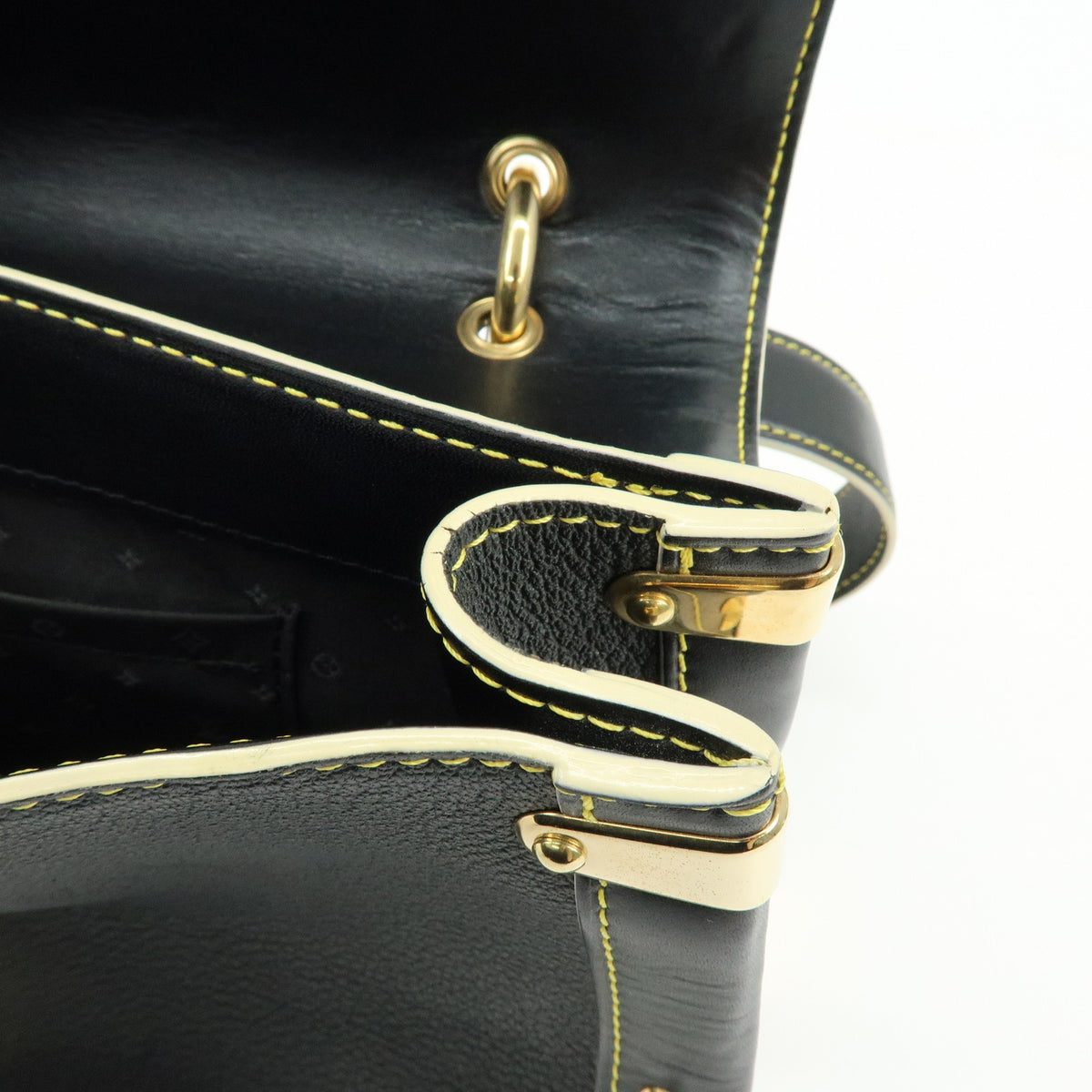 Louis Vuitton Talentueux Suhali Leather Shoulder Bag Studs Noir M91820