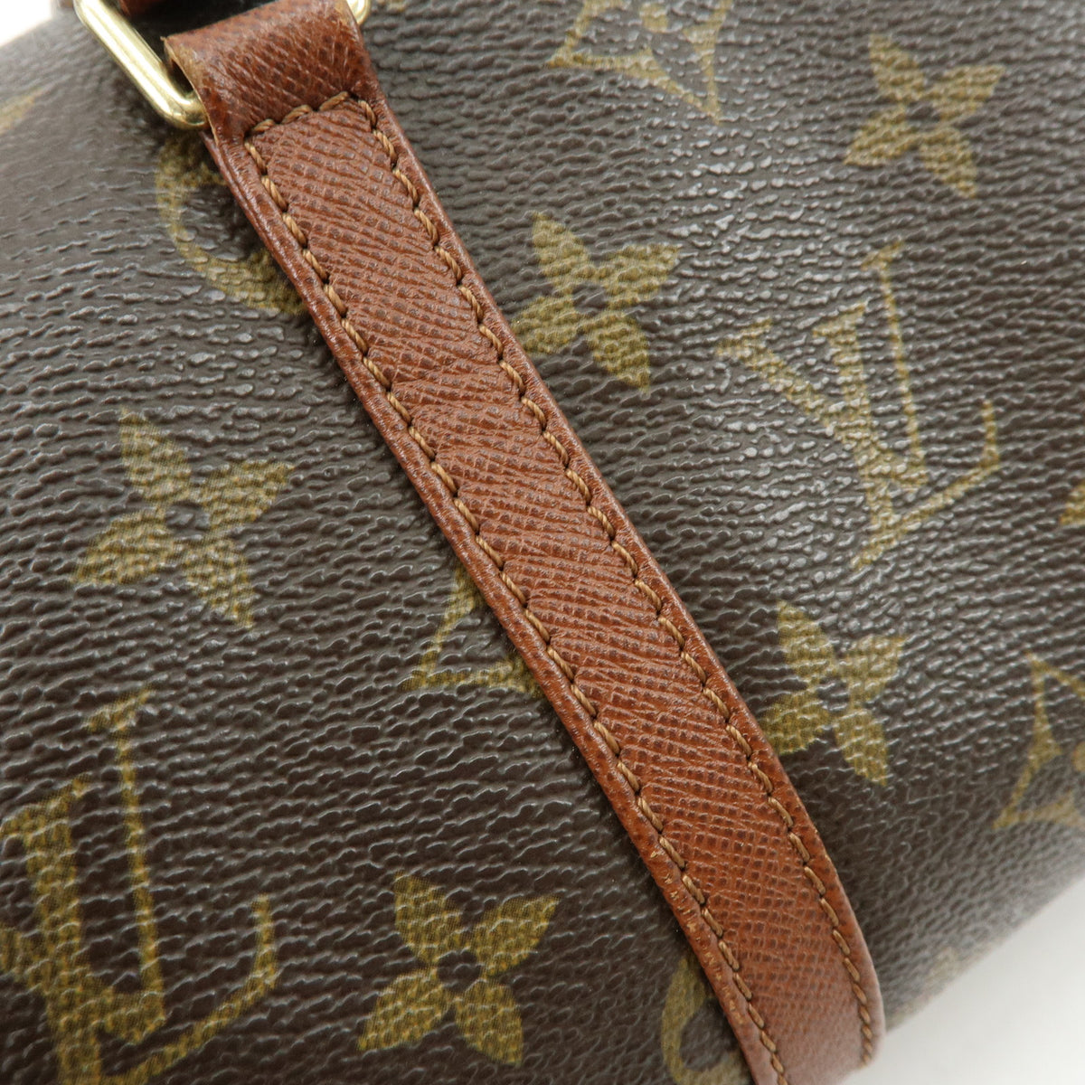 Louis Vuitton Monogram Papillon 30 Hand Bag Brown M51365