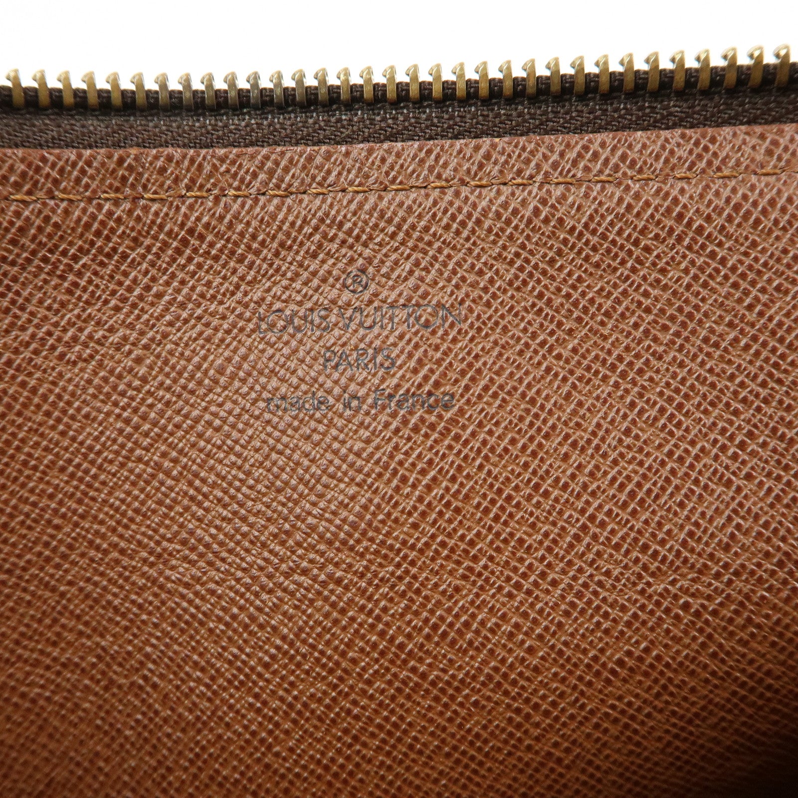 Louis Vuitton Monogram Papillon 30 Hand Bag Brown M51385